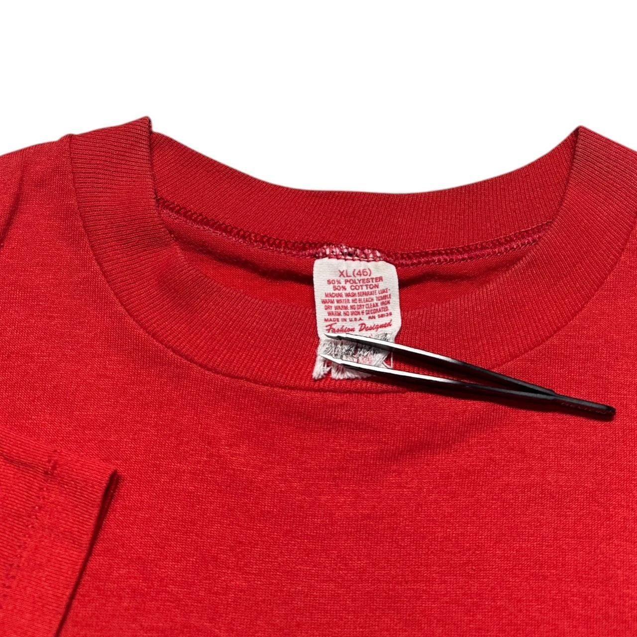 Hanes × NASCAR × Vintage Vintage Indianapolis 500 80s T-Shirt Size US XL / EU 56 / 4 - 4 Thumbnail