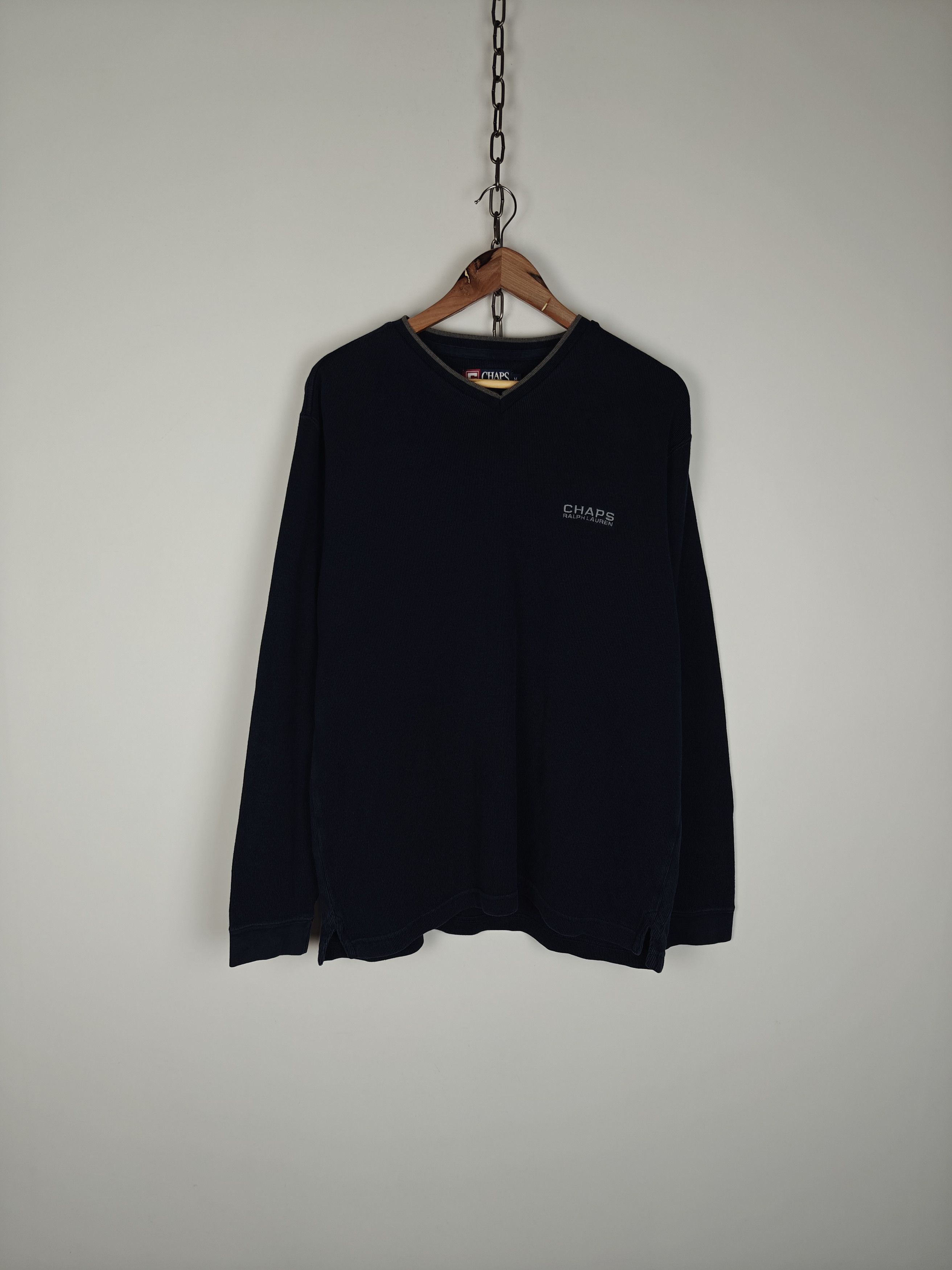 Chaps Chaps Ralph Lauren Sweatshirt VTG Blue size M Size US M / EU 48-50 / 2 - 1 Thumbnail
