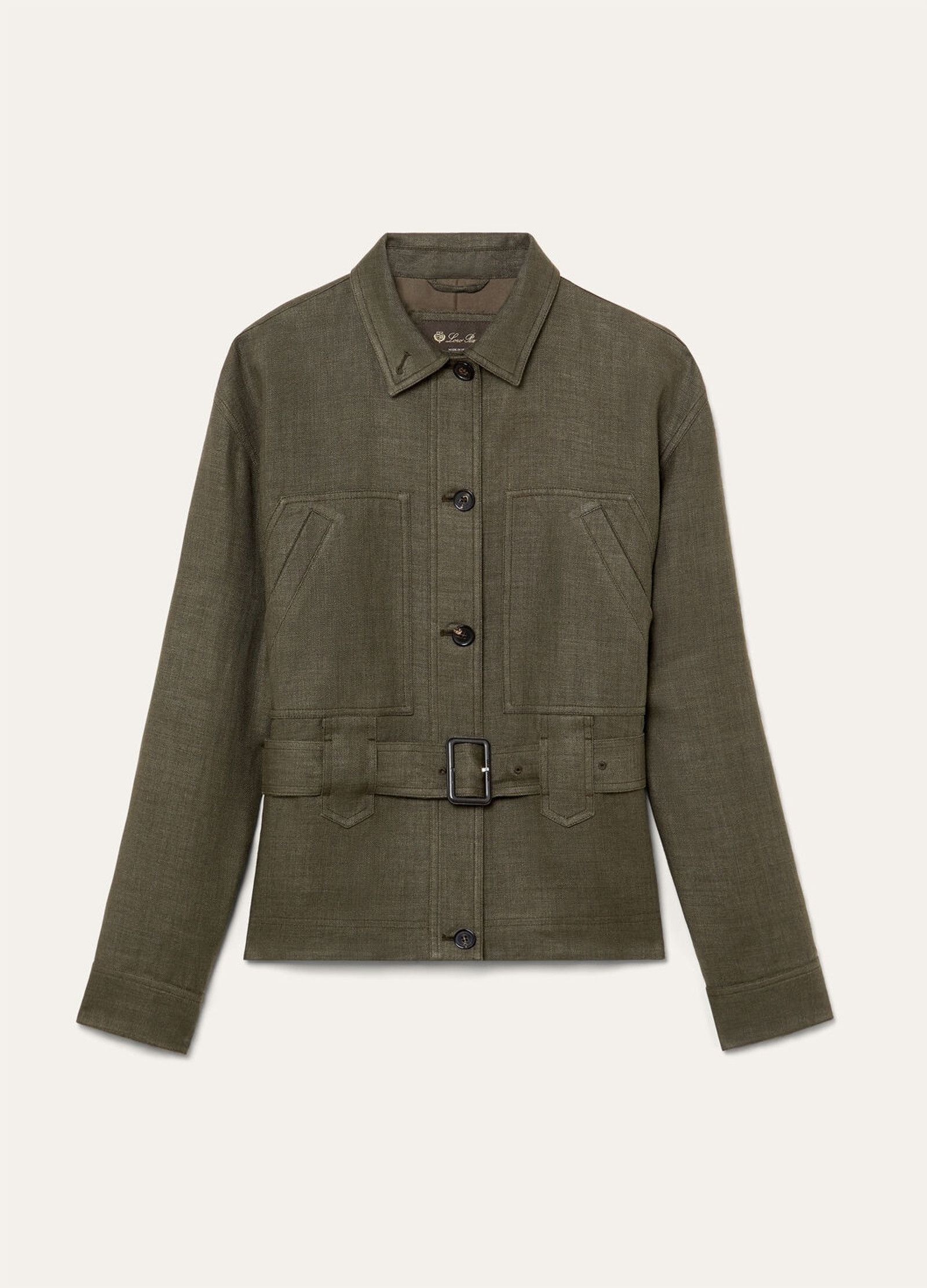 Loro Piana o1srvl11e0526 FAP0556 Jaylon Field Jacket in Green Size M / US 6-8 / IT 42-44 - 1 Thumbnail