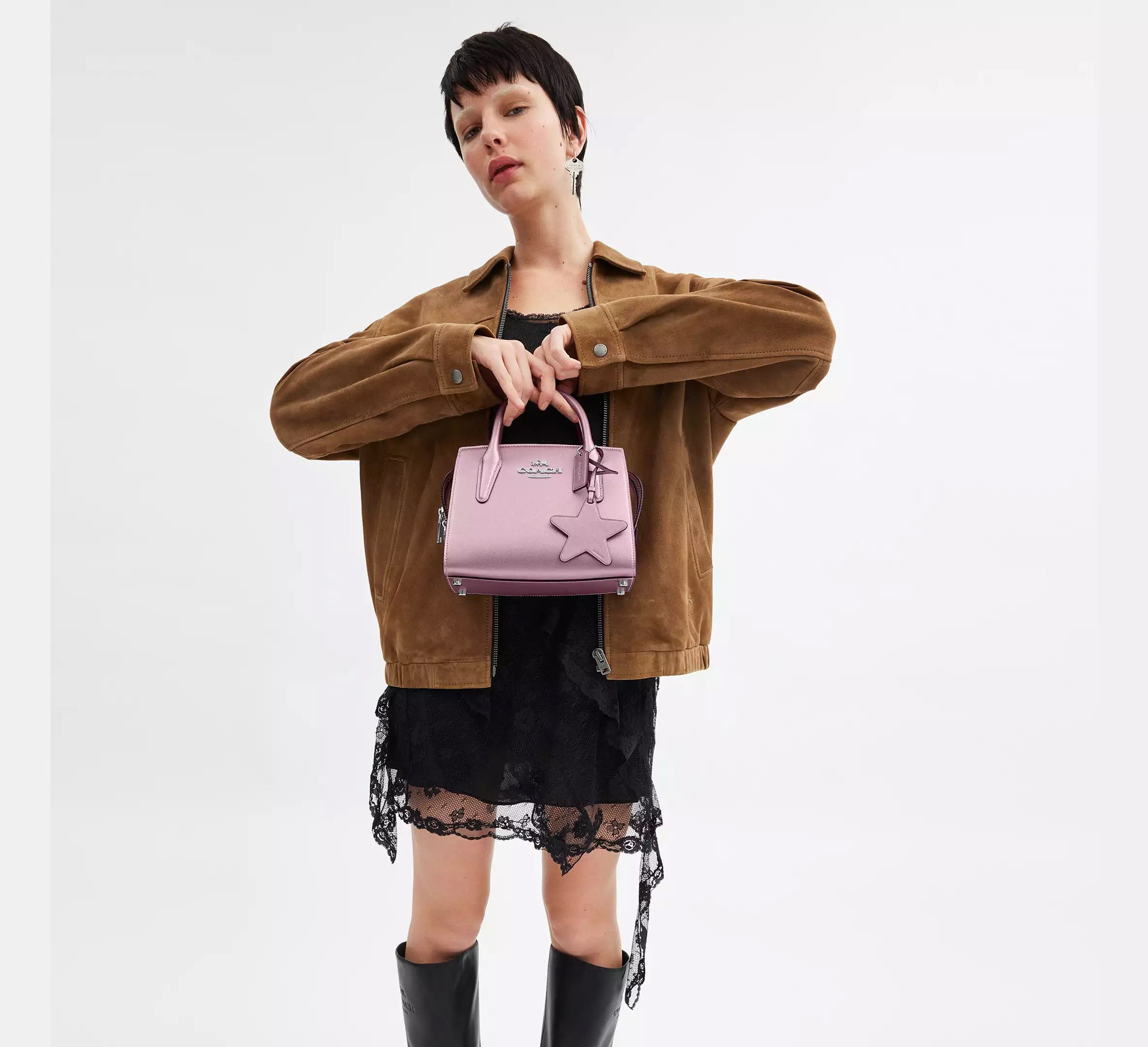 Coach Andrea Carryall Bag CW024 Size ONE SIZE - 8 Thumbnail