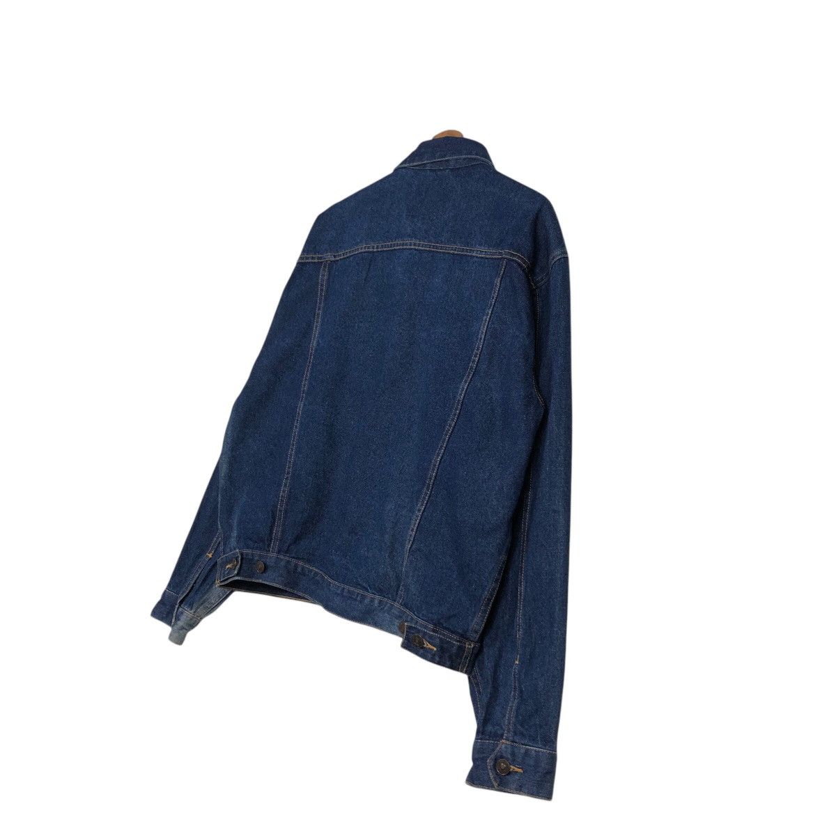 Japanese Brand 📌Vintage Trucker Denim Biker Jacket Nepuca Issey Miyake Size US L / EU 52-54 / 3 - 11 Thumbnail