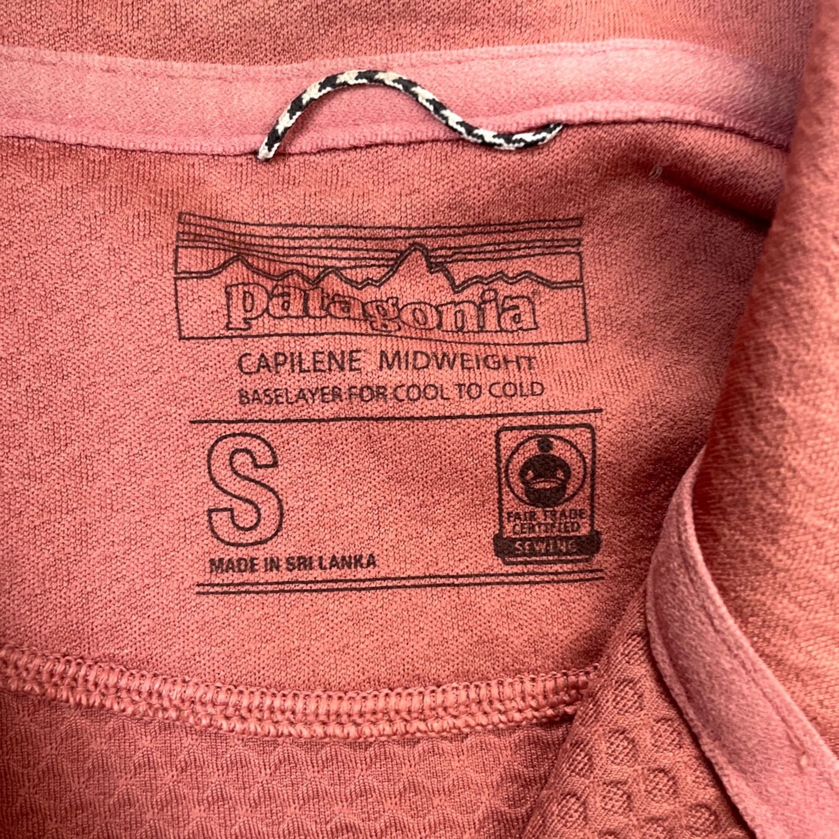 Patagonia Patagonia Top Womens Small Brown Capilene Midweight Baselayer Mock Neck Long Sleeve Casual Activewear Size S / US 4 / IT 40 - 7 Thumbnail