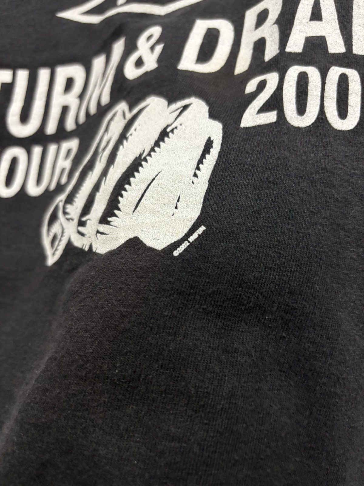 Band Tees vintage KMFDM & PIG STURM AND DRANG TOUR sunfaded erd style Size US L / EU 52-54 / 3 - 8 Thumbnail