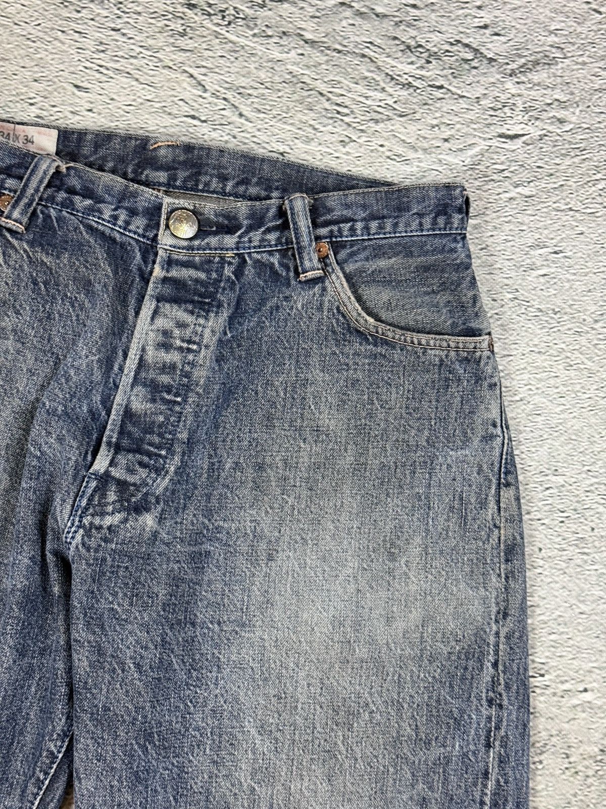 Evisu Evisu Yamane jeans vintage Japanese selvedge denim pants Size US 32 / EU 48 - 12 Thumbnail