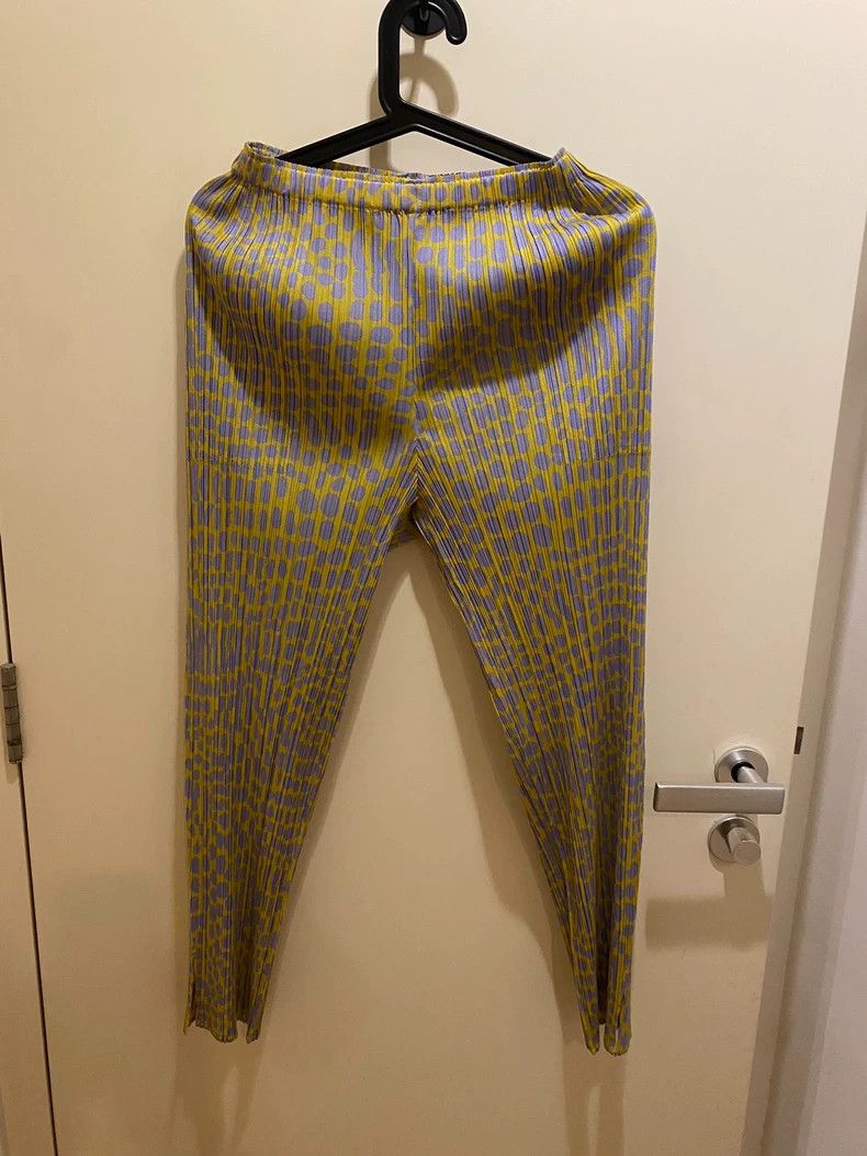 Issey Miyake Issey Miyake PP Leopard Straight Pants - dmc Size US 30 / EU 46 - 1 Thumbnail