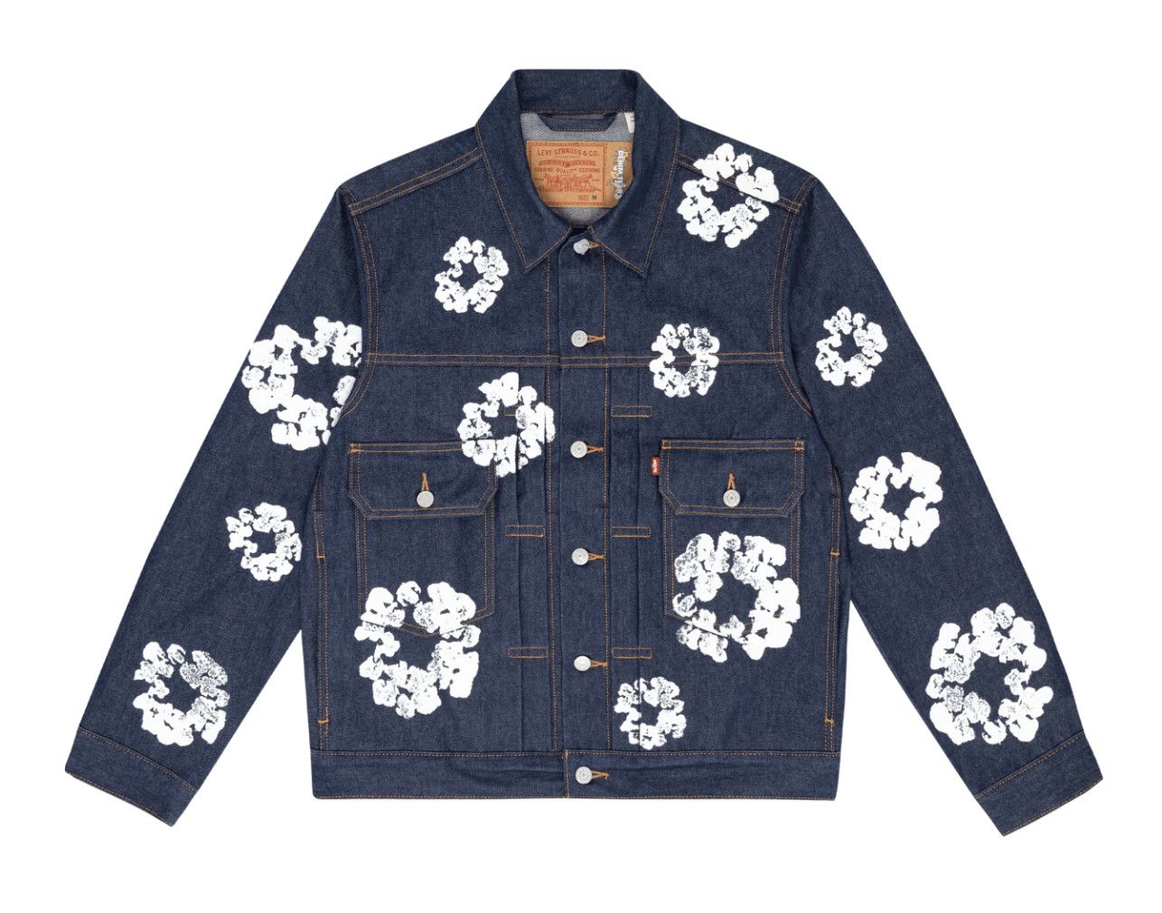 DENIM TEARS x Levi's Denim Jacket Selvedge Size US L / EU 52-54 / 3 - 1 Thumbnail