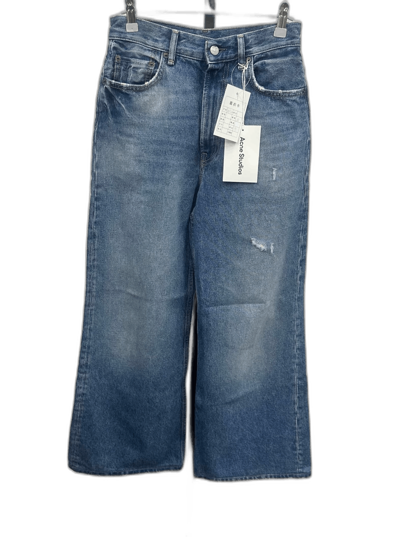 Acne Studios Acne Studios High-Waisted Wide-Leg Jeans-yf Size US 26 / EU 42 - 1 Thumbnail