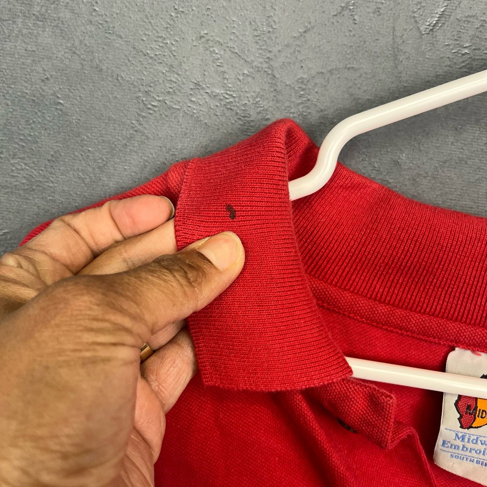 Other Vintage Stanford Cardinal University Waffle Knit Polo T-12 Size US XL / EU 56 / 4 - 3 Thumbnail