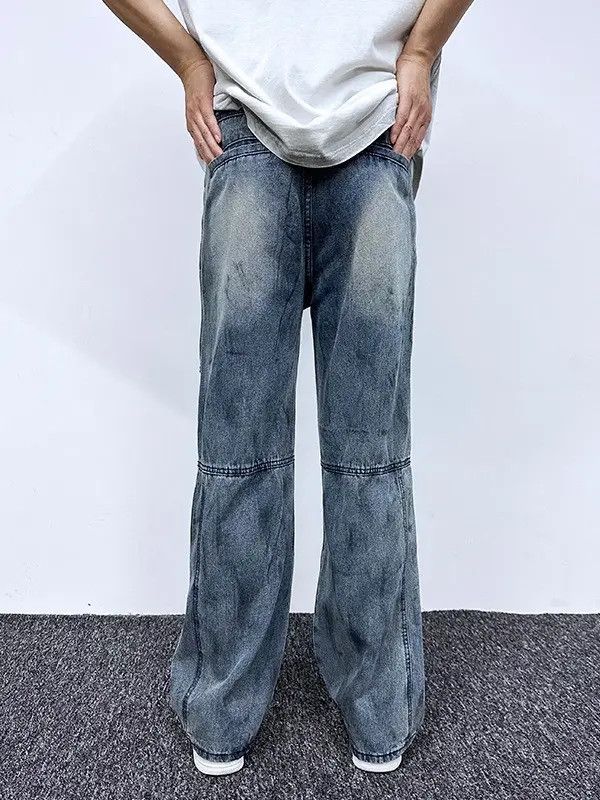 Japanese Brand × Jean Blue Baggy Denim Jeans Size US 32 / EU 48 - 5 Thumbnail
