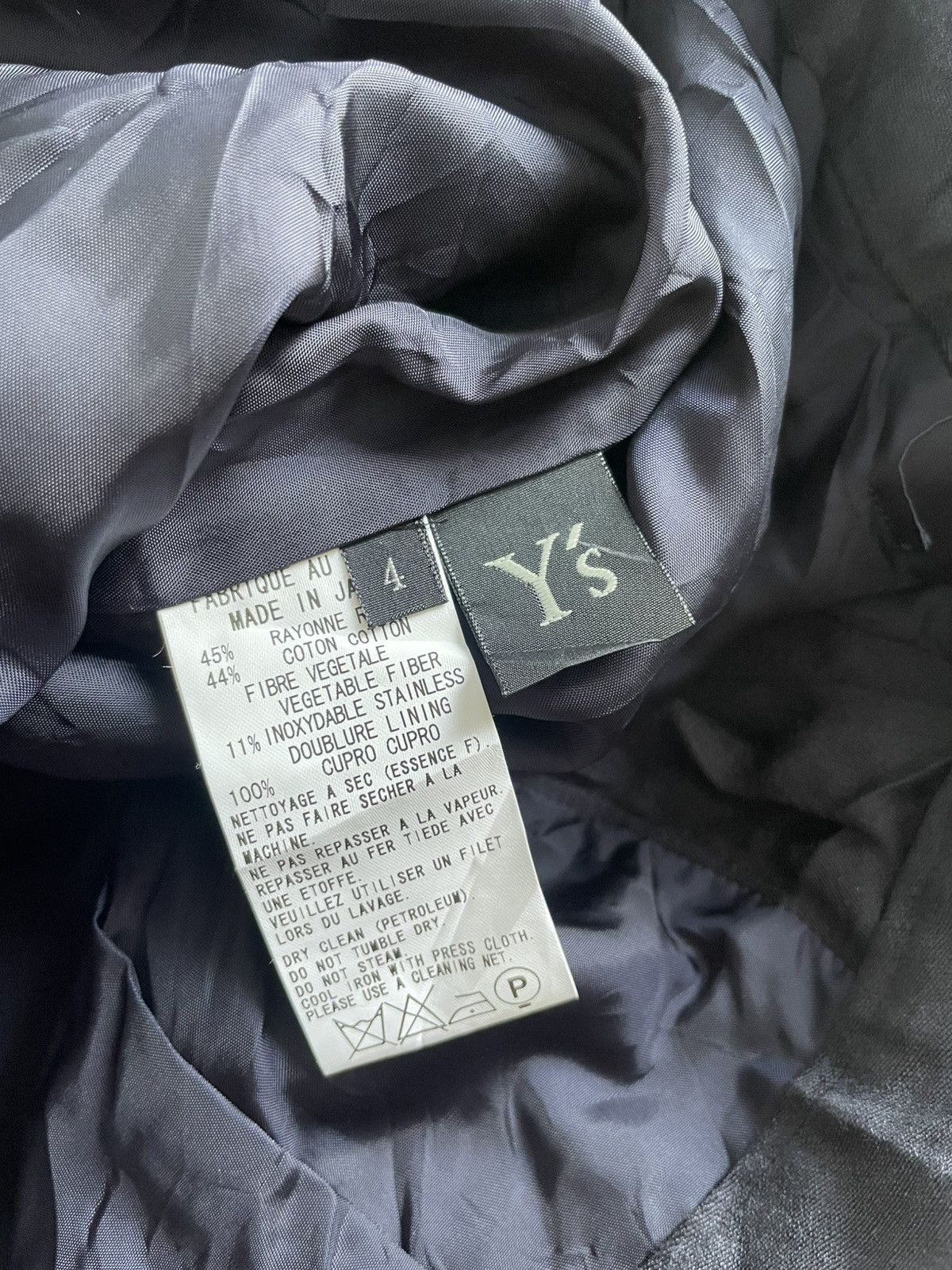 Designer × Japanese Brand × Yohji Yamamoto Yohji Yamamoto X Japanese Brand X Designer Cargo Pant Size US 30 / EU 46 - 3 Thumbnail
