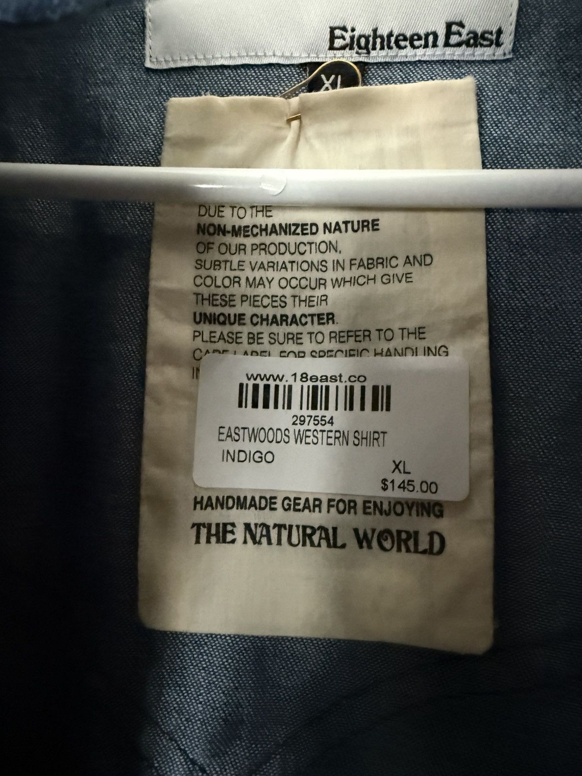 18 East 18 East Eastwoods Western Shirt Size US XL / EU 56 / 4 - 3 Thumbnail