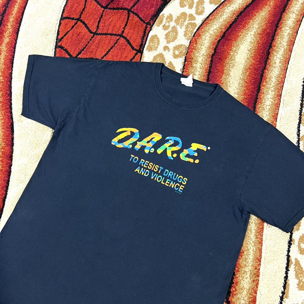 D.A.R.E Vintage D.A.R.E Rare T Shirt Size US L / EU 52-54 / 3 - 1 Thumbnail