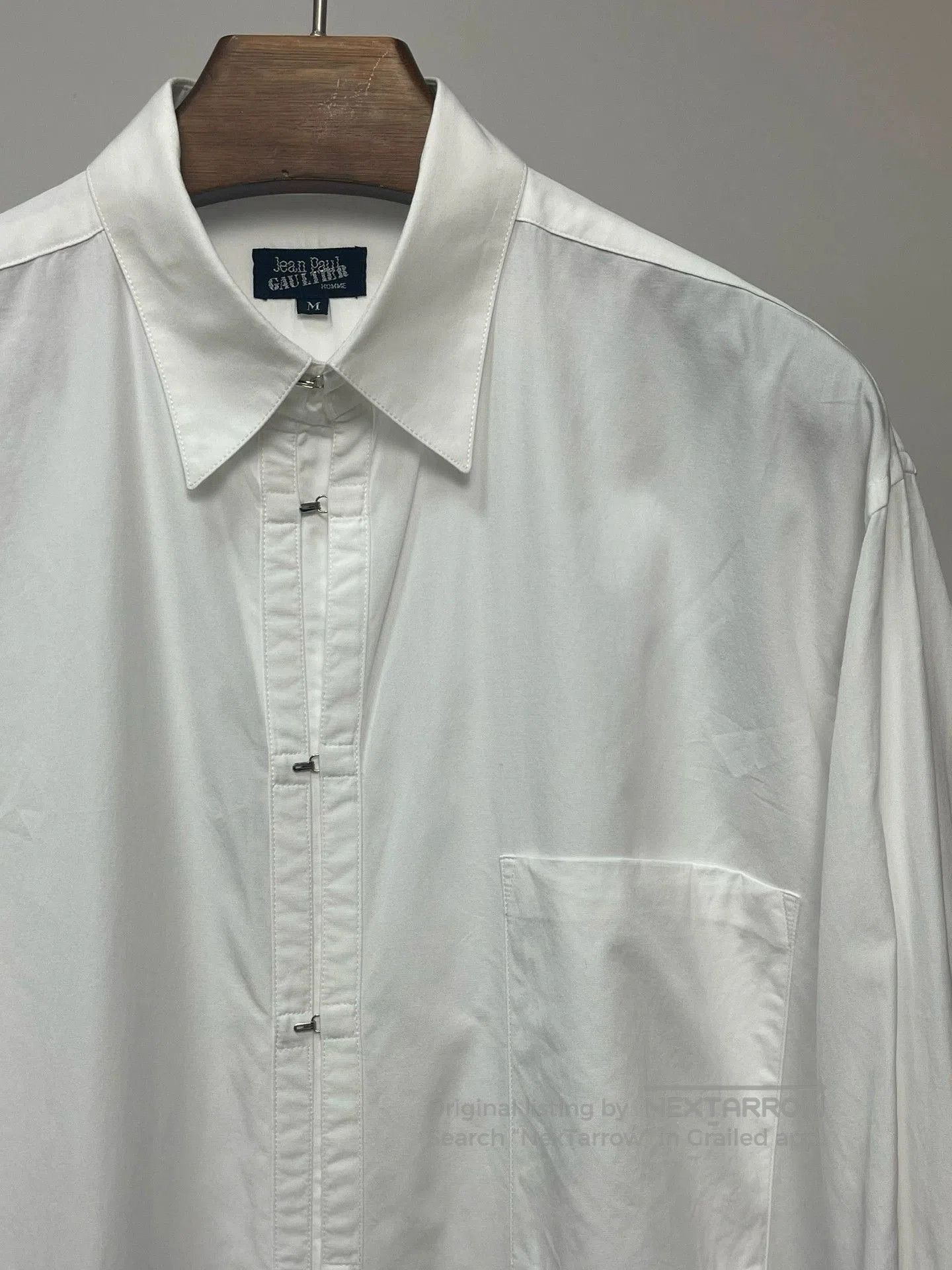 Jean Paul Gaultier jean paul gaultier homme white shirt. Size US M / EU 48-50 / 2 - 1 Thumbnail