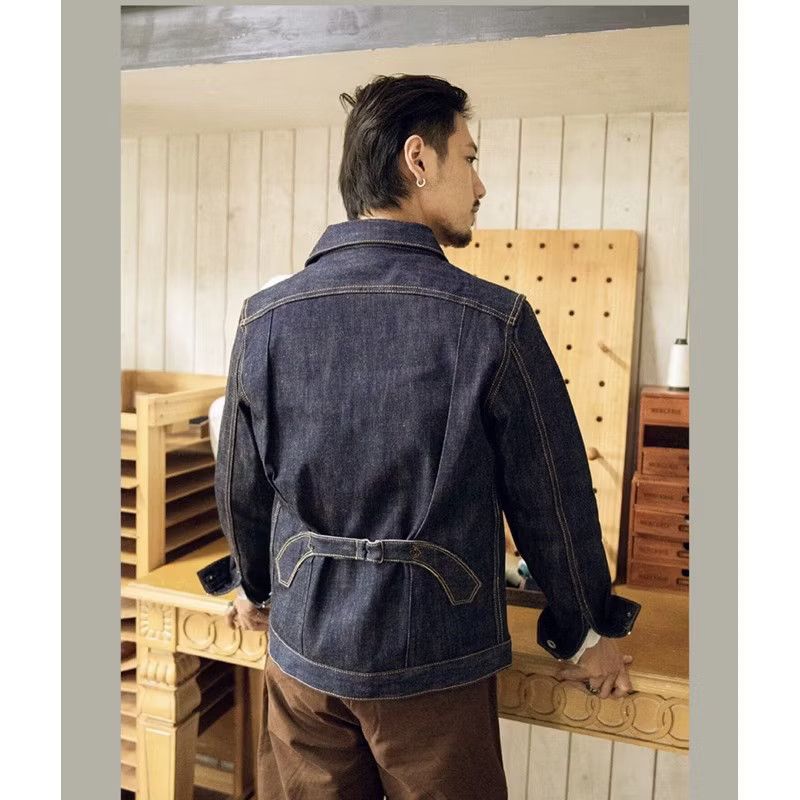Japanese Brand Red tornado vintage spring/ summer denim jacket Size US S / EU 44-46 / 1 - 3 Thumbnail