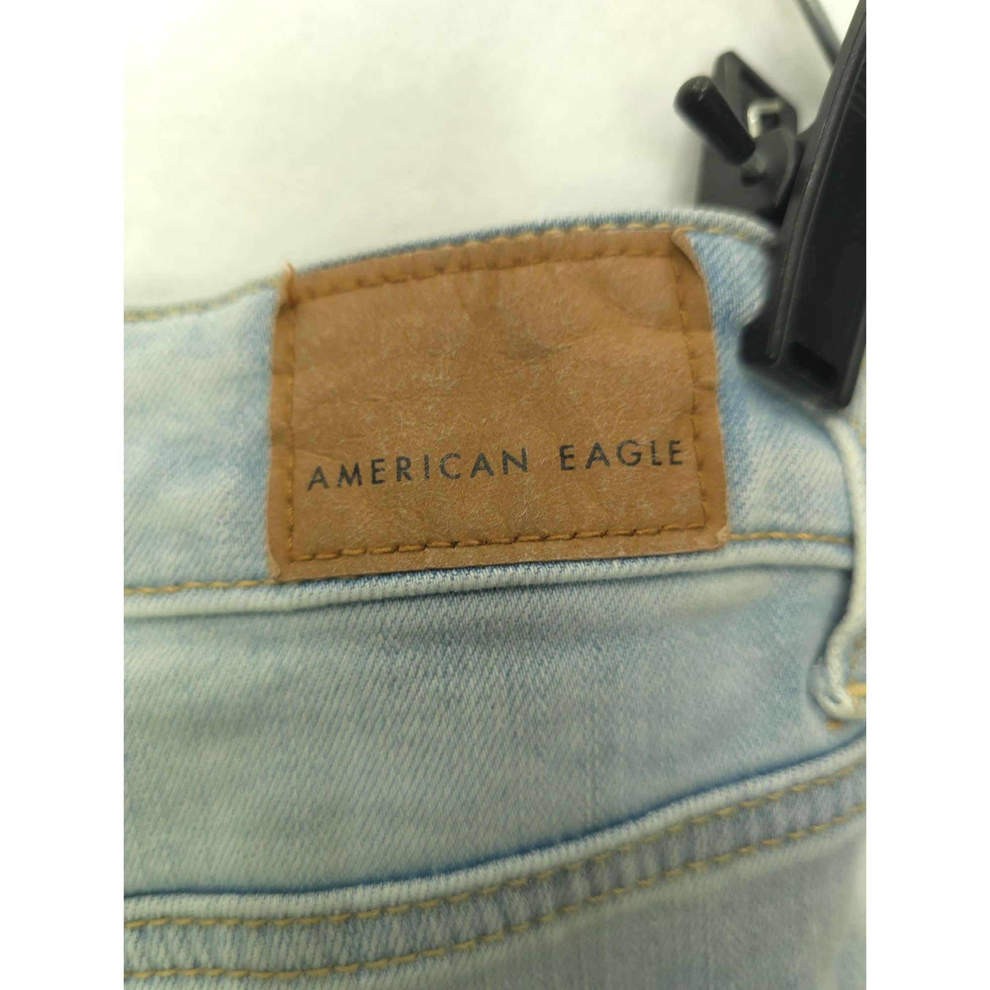 Other American Eagle Next Level Stretch Light Blue Denim High-Rise Size 28" / US 6 / IT 42 - 3 Thumbnail