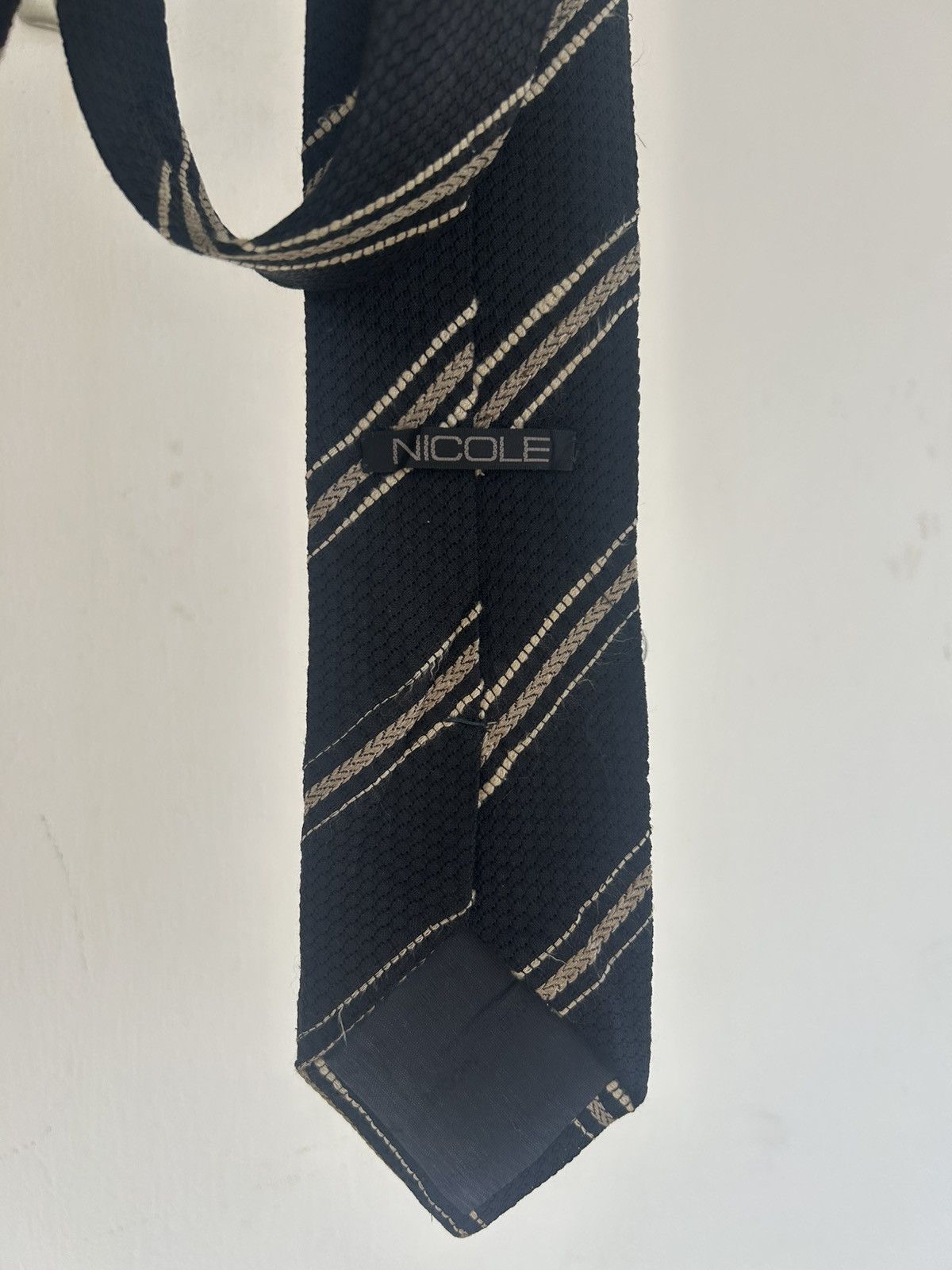 Nicole Club Nicole Vintage Tie Stripe Black Size ONE SIZE - 5 Thumbnail