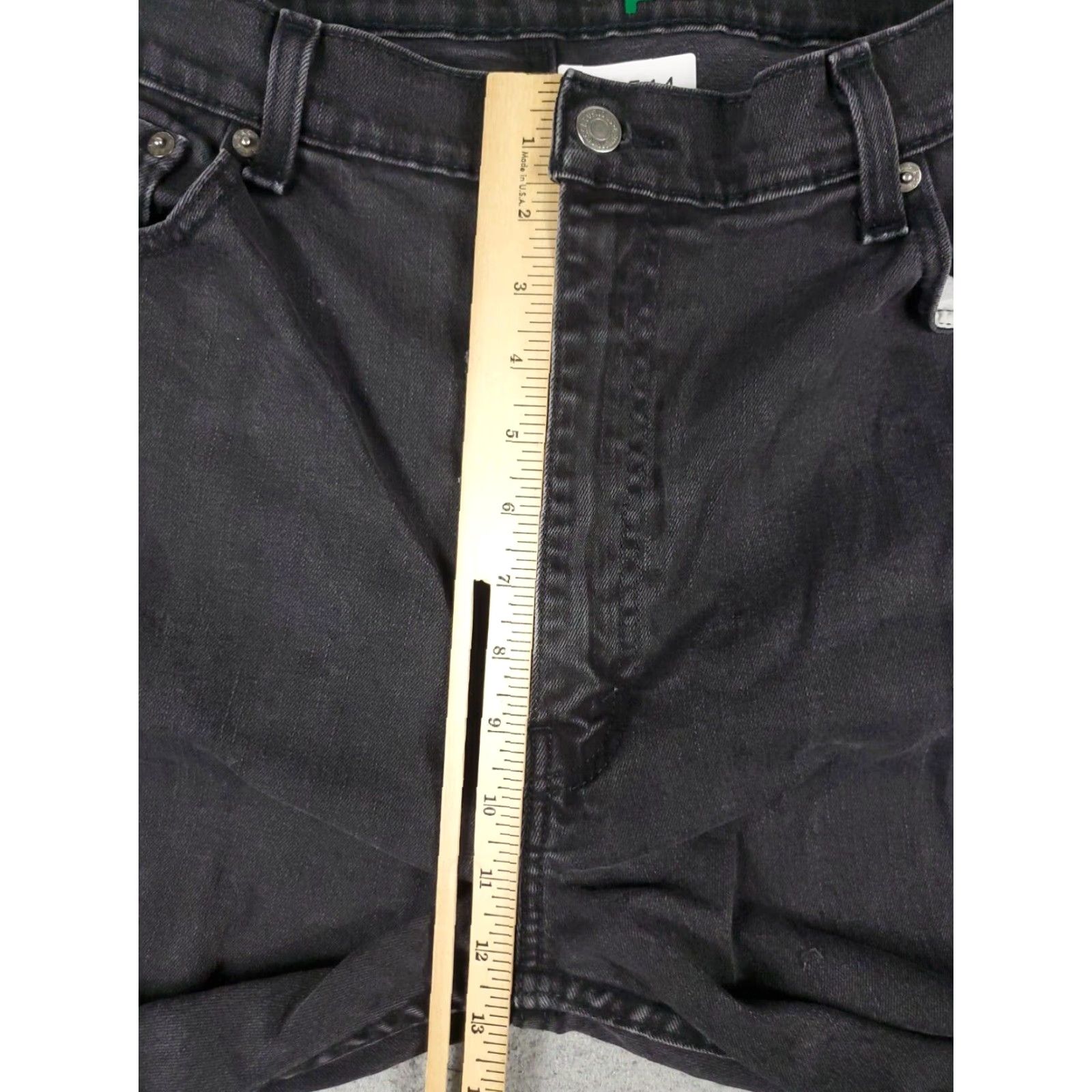 Levi's Levis 514 Jeans Mens Gray Straight Leg Denim Pants Size 42x30 Size US 42 / EU 58 - 3 Thumbnail