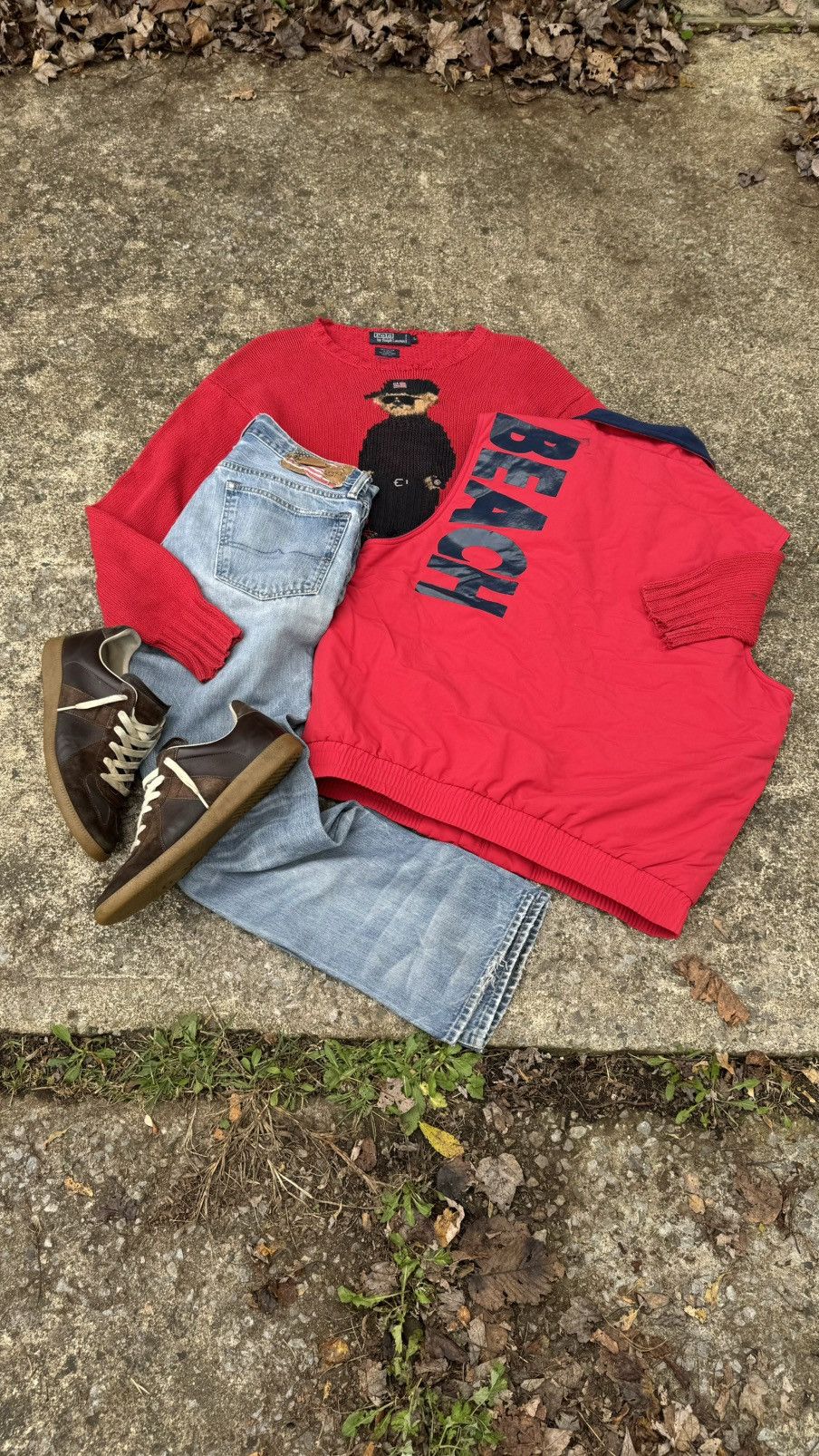 Polo Ralph Lauren Polo Ralph Lauren Infamous Bear Sweater *Rare* Size US L / EU 52-54 / 3 - 5 Thumbnail