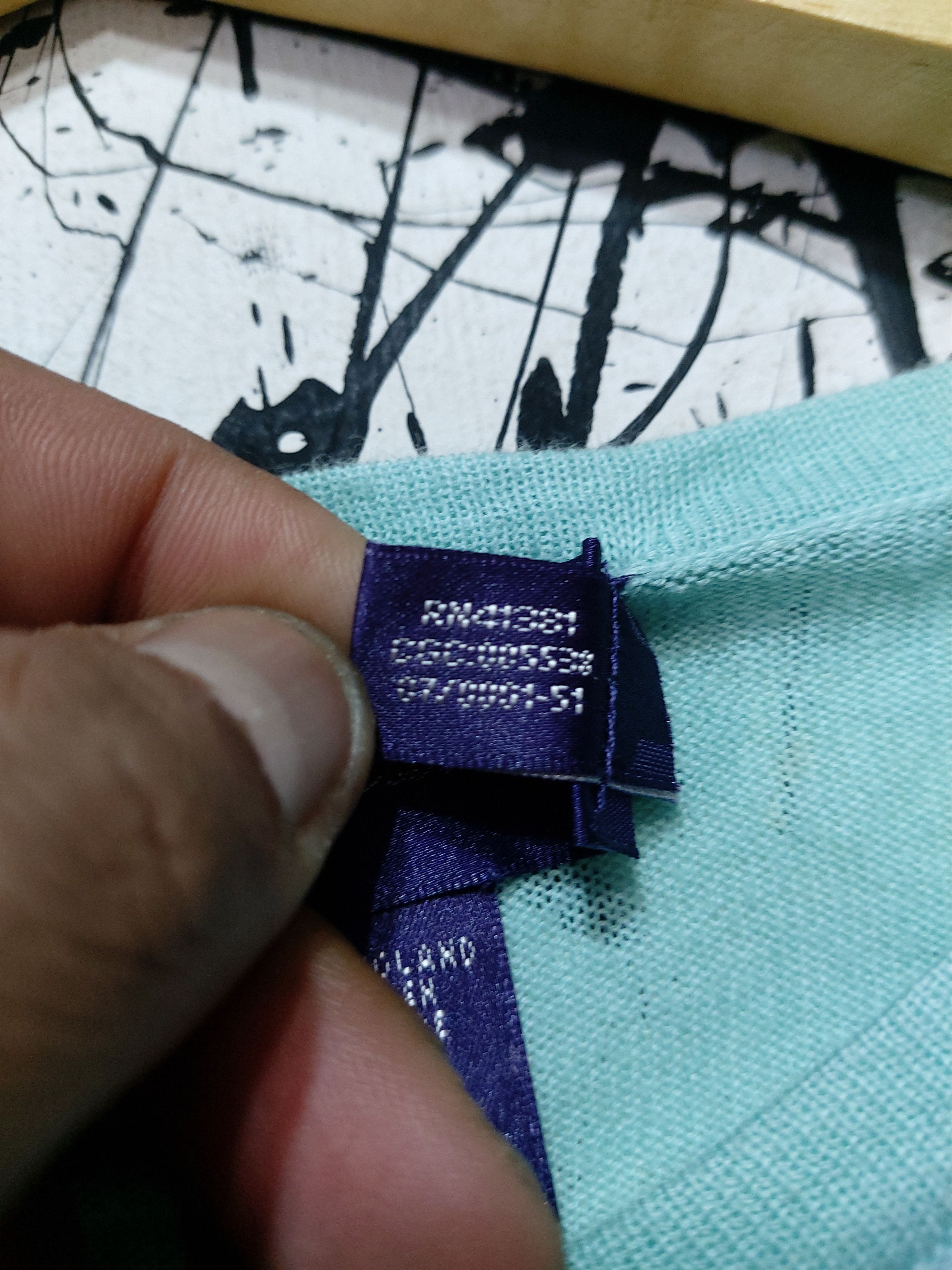 Ralph Lauren Purple Label RALPH LAUREN PURPLE LABEL LONGSLEVEE T-SHIRT Size US L / EU 52-54 / 3 - 4 Thumbnail
