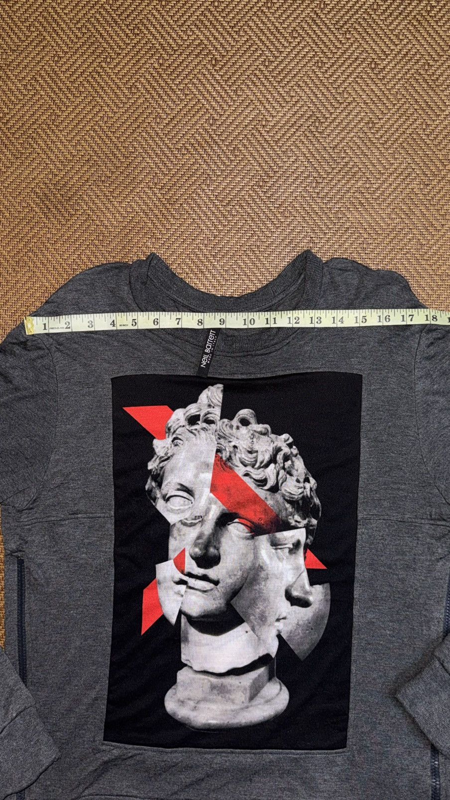 Neil Barrett RARE NEIL BARRETT MENS GREEK STATUE SWEATSHIRT NICE DESIGN Size US L / EU 52-54 / 3 - 15 Thumbnail