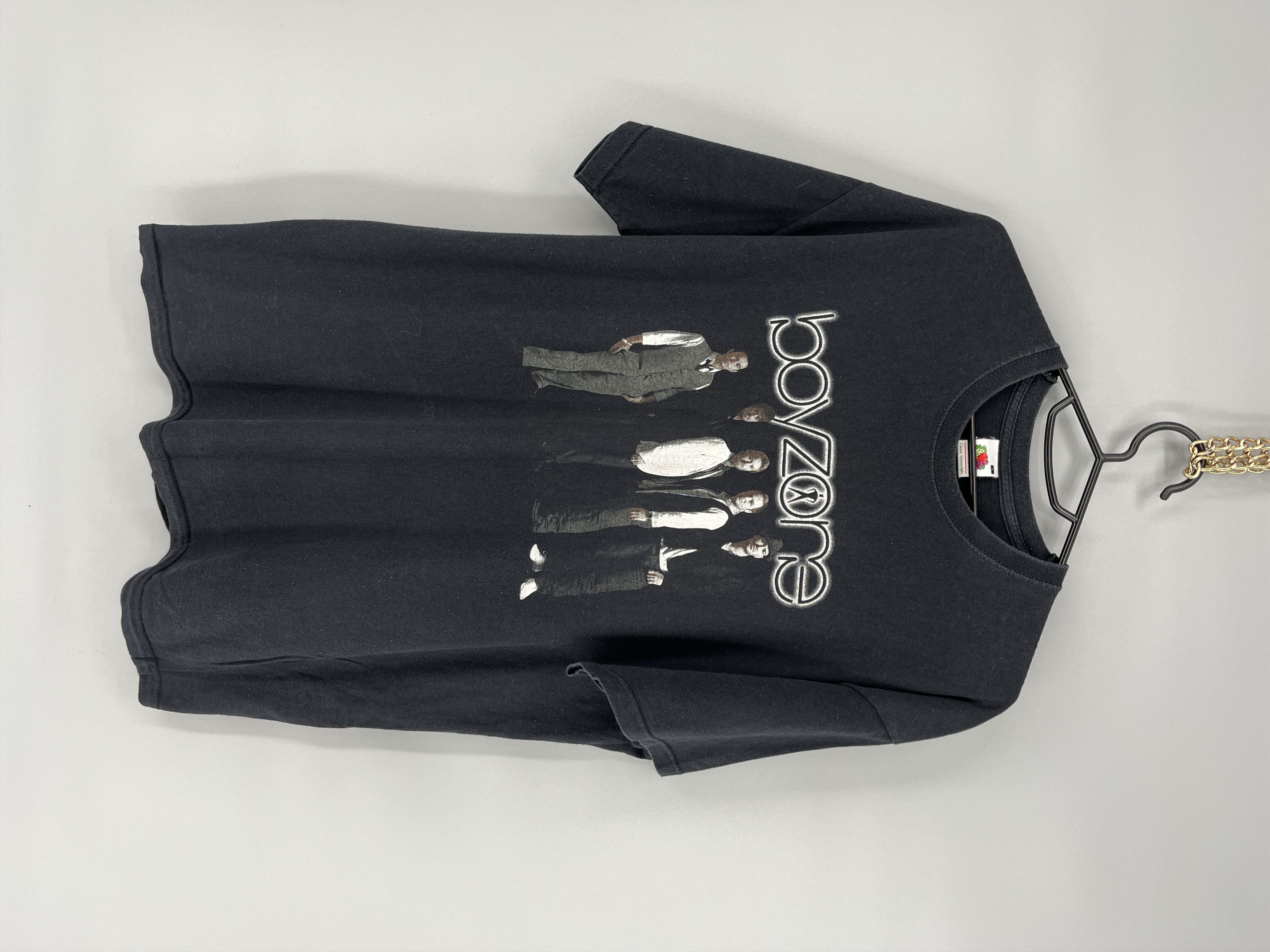 Band Tees Vintage Y2K Boyzone T-Shirt Live By Request Tour Tee Size US L / EU 52-54 / 3 - 1 Thumbnail