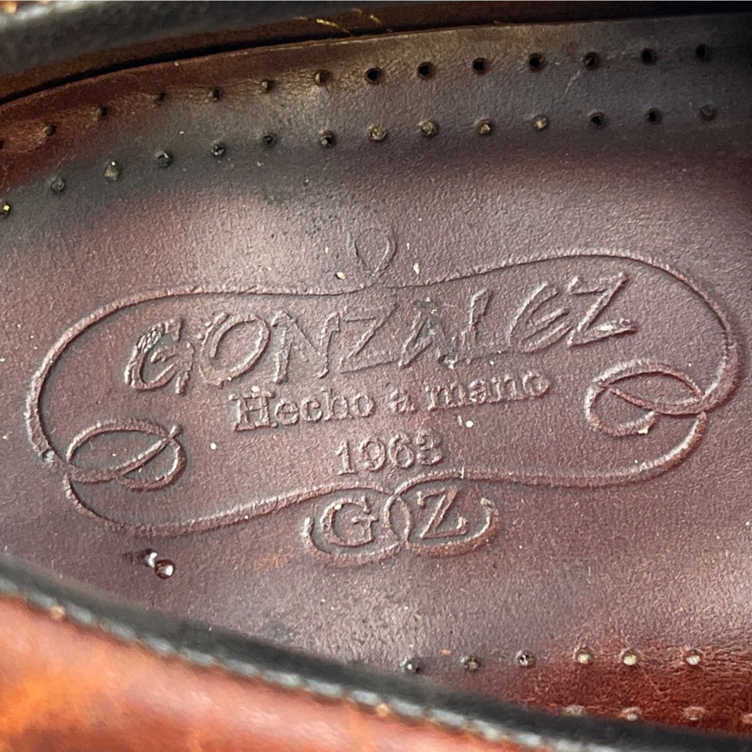 Other Gonzalez Hand Made Men's Brown Shoes/Loafers Sz 9 SKU 4711 Size US 9 / EU 42 - 6 Thumbnail