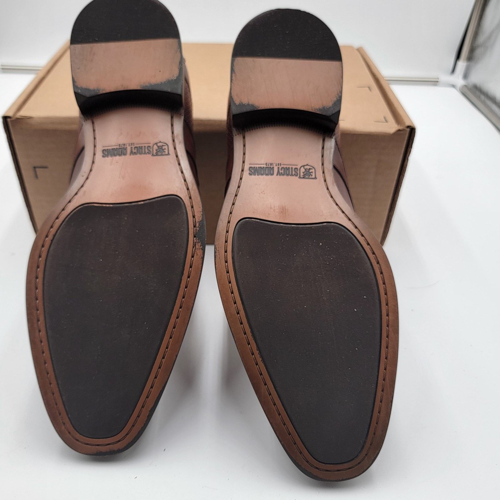 Stacy Adams Stacy Adams Karcher Monk Strap Mens Shoes 25590-221 Sz 9.5W Size US 9.5 / EU 42-43 - 6 Thumbnail