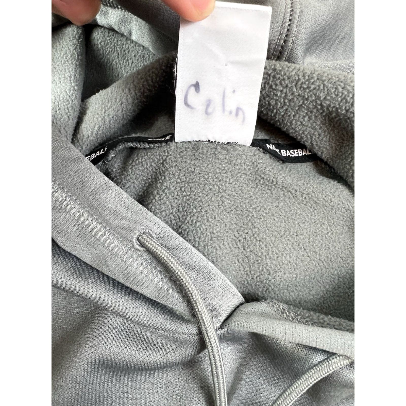 Nike Mens Nike Baseball Hoodie Therma Fit Training Sweatshirt Gray Size Medium Size US M / EU 48-50 / 2 - 7 Thumbnail