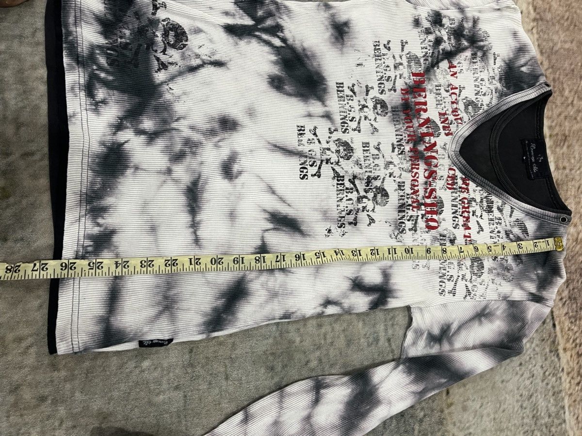 If Six Was Nine × Japanese Brand × Vintage Berning-Sho Blackwhite Tee Size US XS / EU 42 / 0 - 8 Thumbnail