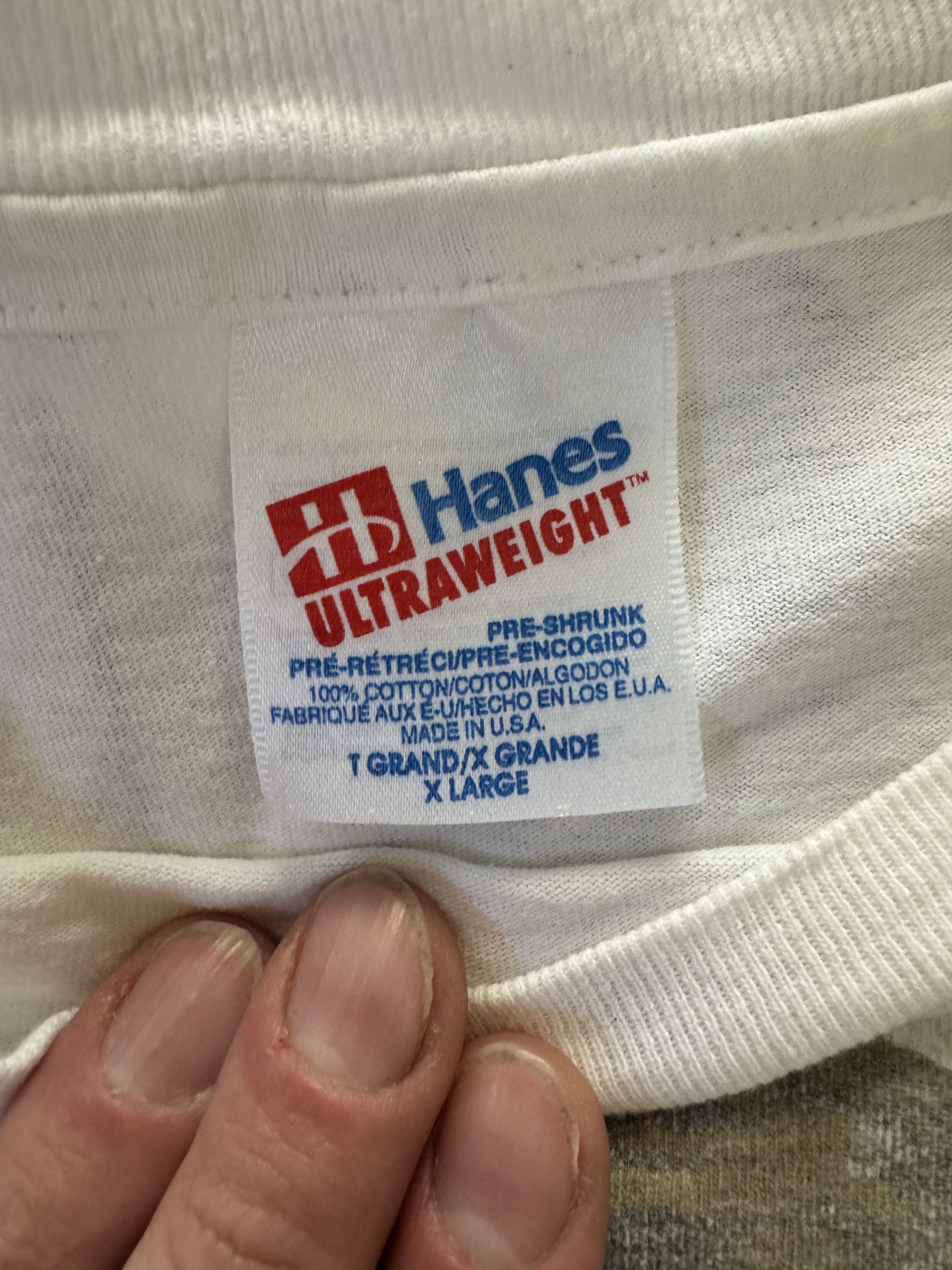 Band Tees × Hanes × Vintage 1993 Billy Dean Country Music Band T-shirt Size US XL / EU 56 / 4 - 6 Thumbnail