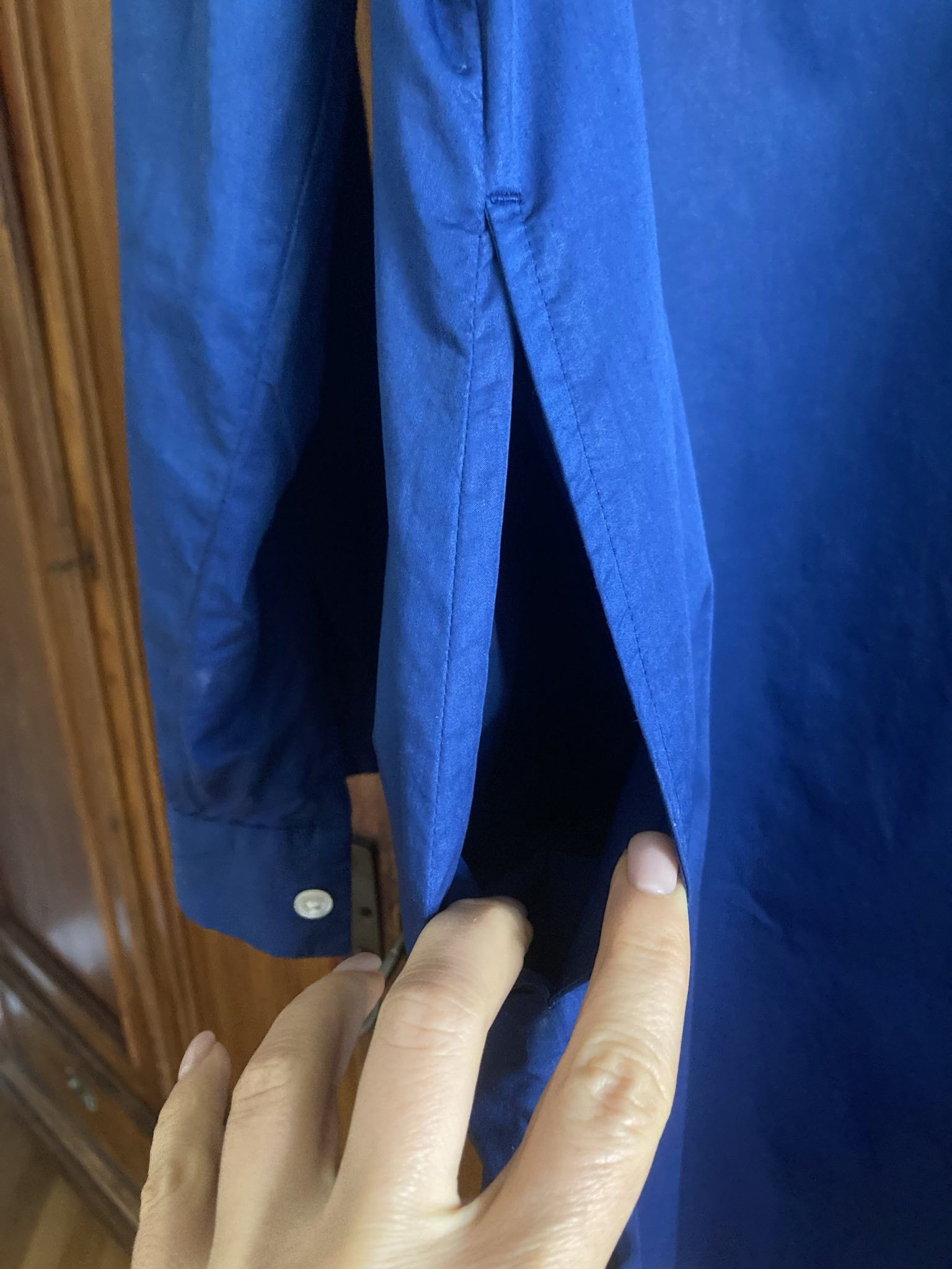 Japanese Brand Suzusan shirt Shibori dress Size L / US 10 / IT 46 - 4 Thumbnail