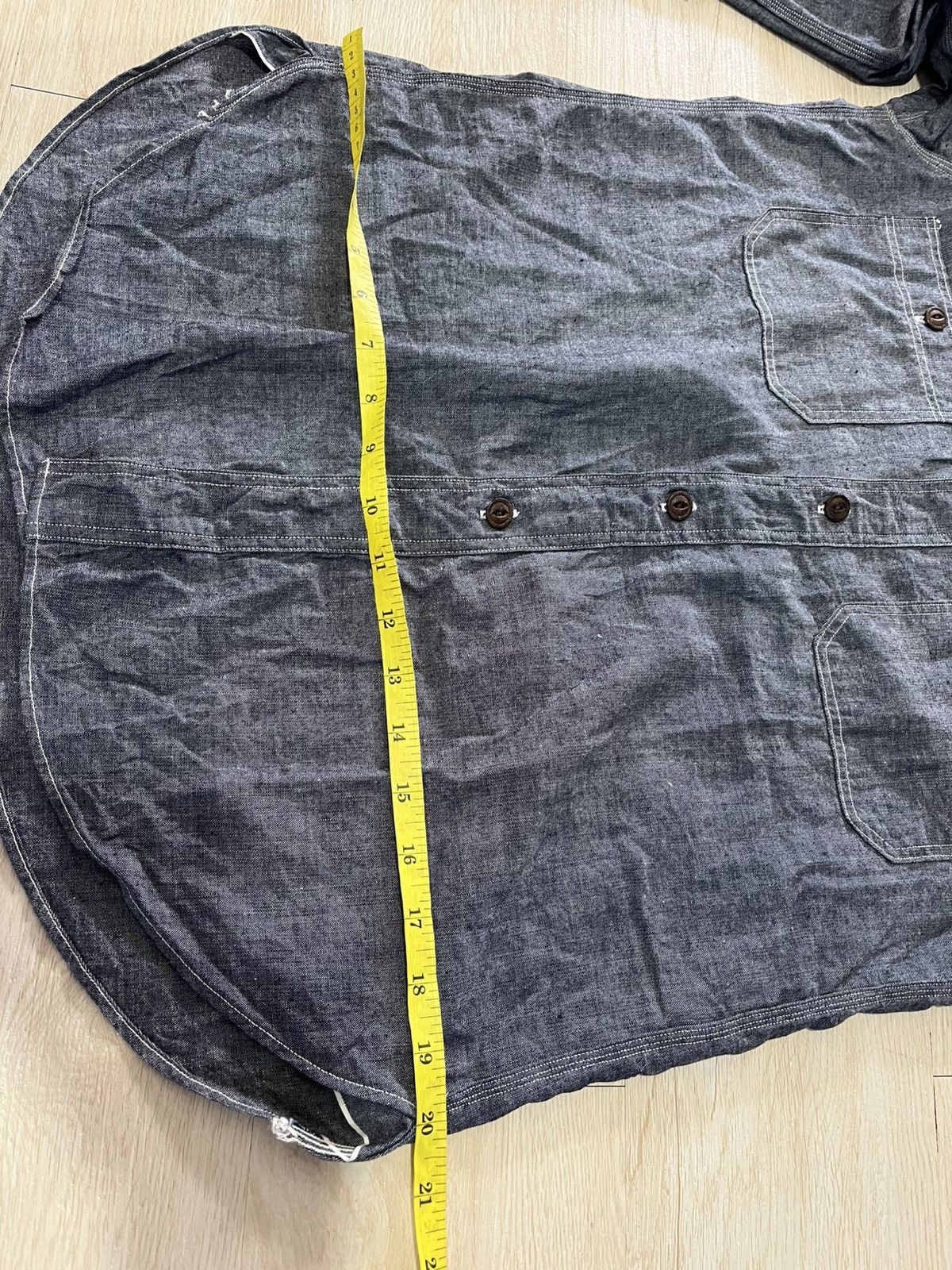 Warehouse & Co. Blue de gray chambray by warehouse & co Size US M / EU 48-50 / 2 - 11 Thumbnail