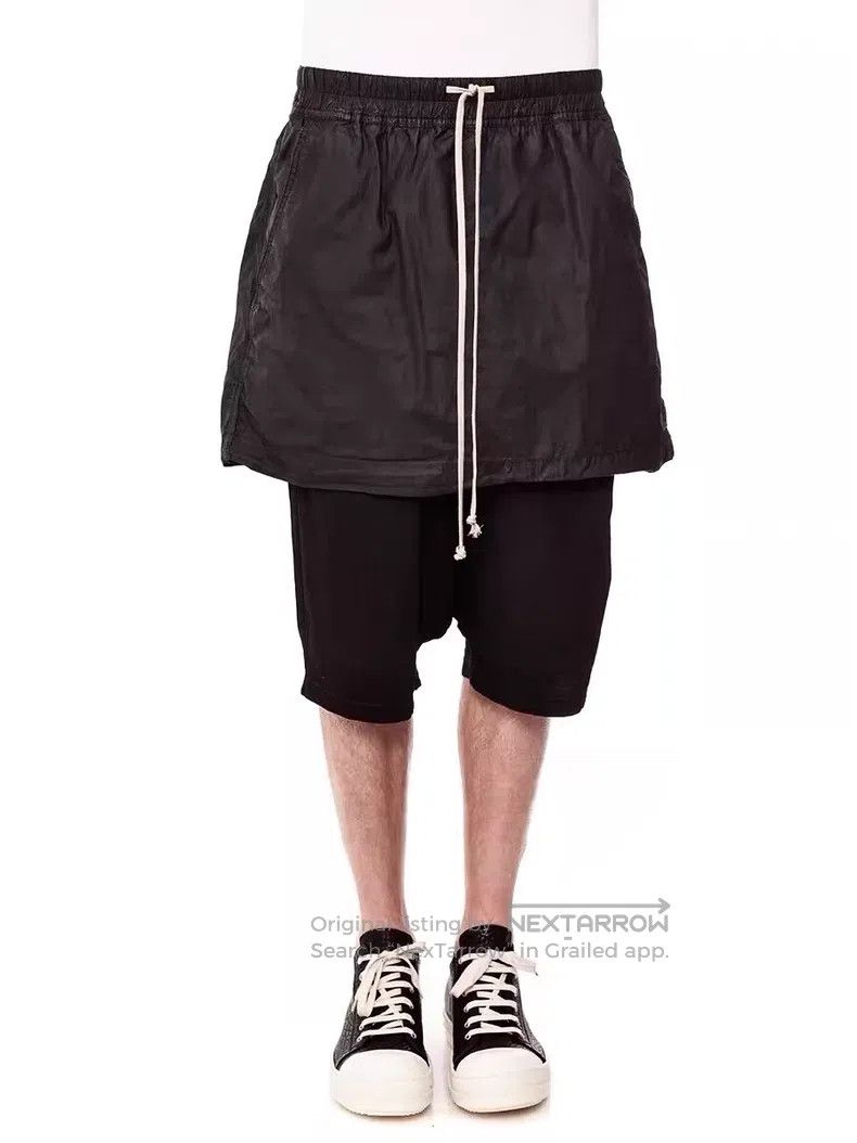 Rick Owens Rick Owens size xs Waxed culottes shorts Size US 28 / EU 44 - 8 Thumbnail