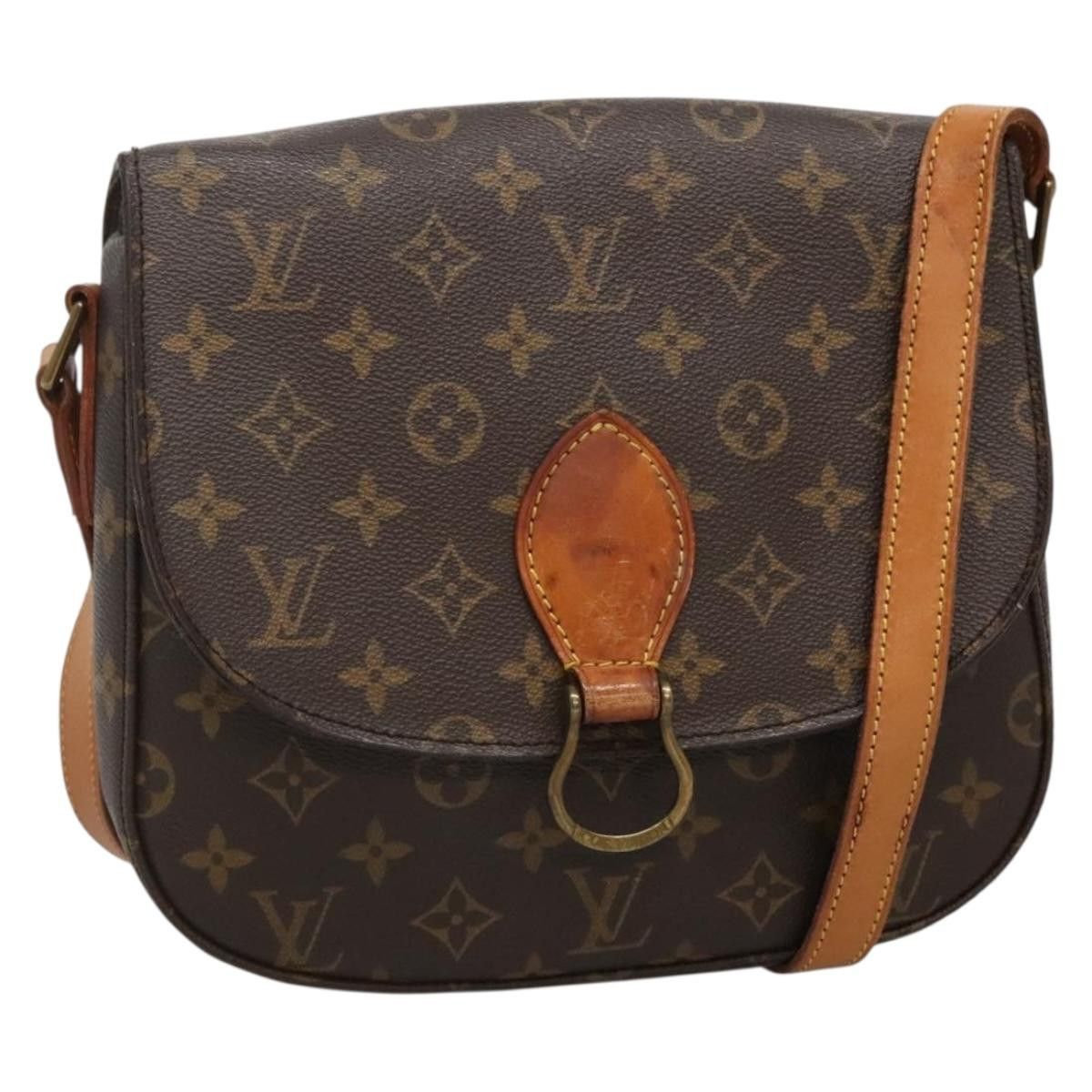 Louis Vuitton LOUIS VUITTON Monogram Saint Cloud GM Shoulder Bag M51242 Size ONE SIZE - 1 Thumbnail
