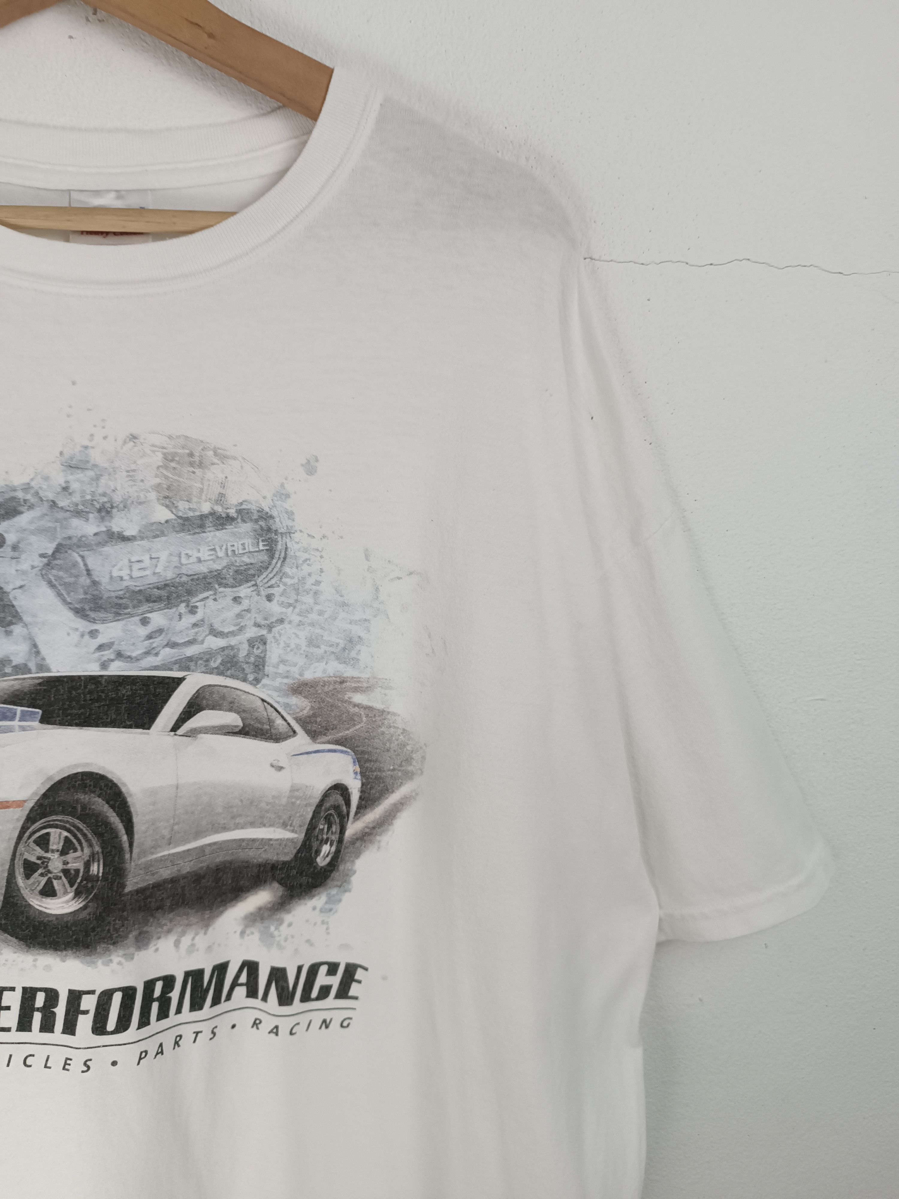Chevrolet VINTAGE CHEVROLET CAMARO RACING CHEVY TEE FORD HELLCAT Size US XL / EU 56 / 4 - 6 Thumbnail