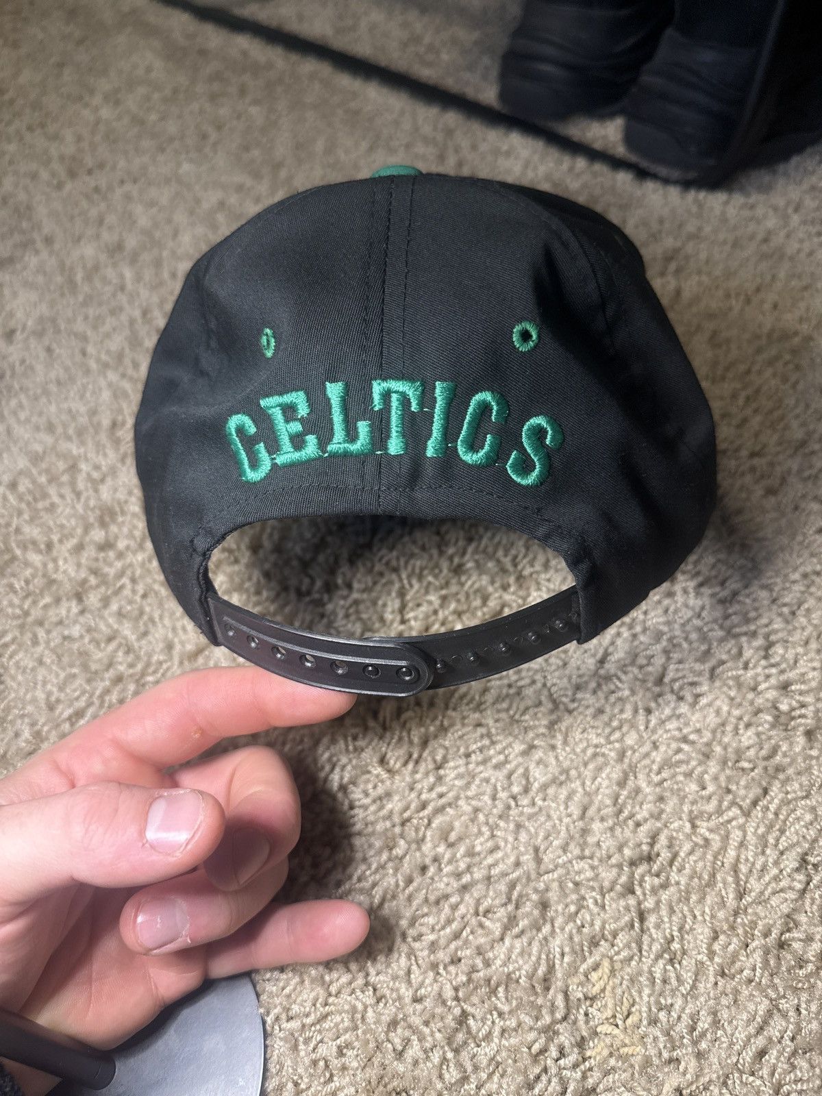 NBA Vintage Rare Boston Celtics Snapback Size ONE SIZE - 3 Thumbnail