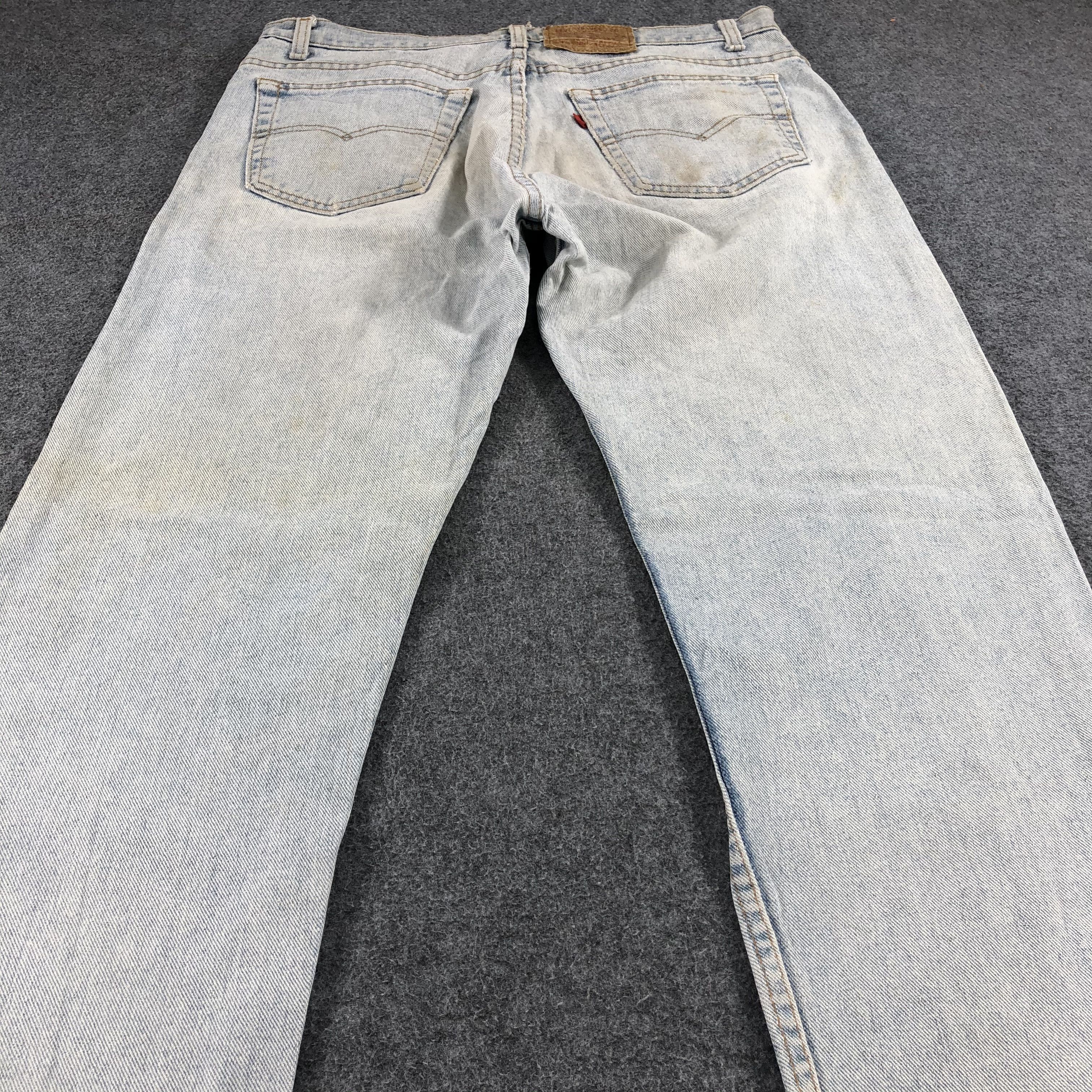 Levi's Vintage 90s Levis 505 Light Wash Jeans- J1335 Size US 36 / EU 52 - 4 Thumbnail