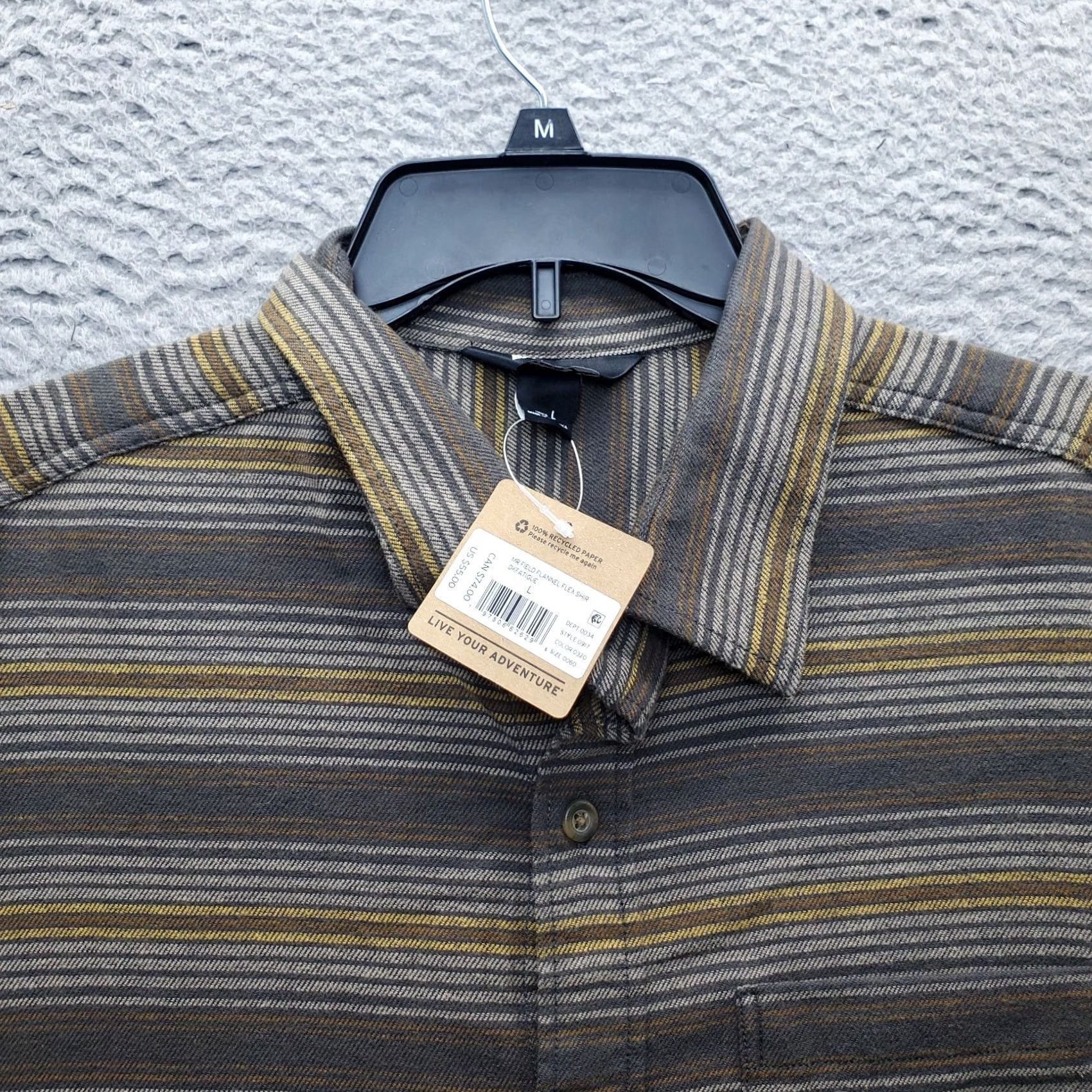 Eddie Bauer Eddie Bauer Flannel Shirt Mens L Multi Striped Long Sleeve Collared Button Up Size US L / EU 52-54 / 3 - 5 Thumbnail