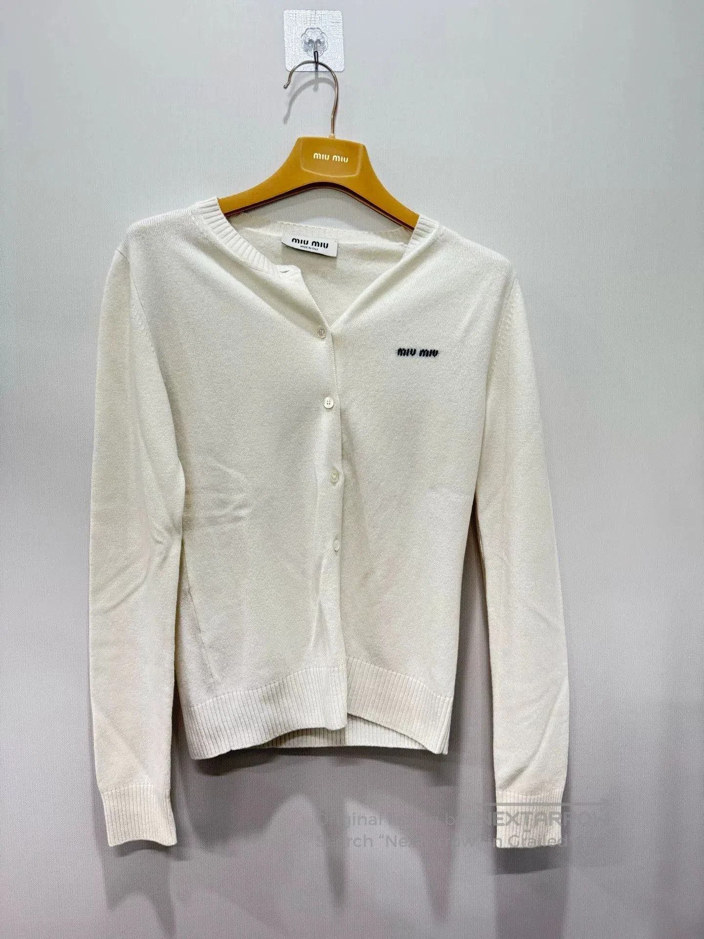 Miu Miu miumiu knitting small outerwear cardigan. Size US S / EU 44-46 / 1 - 1 Thumbnail