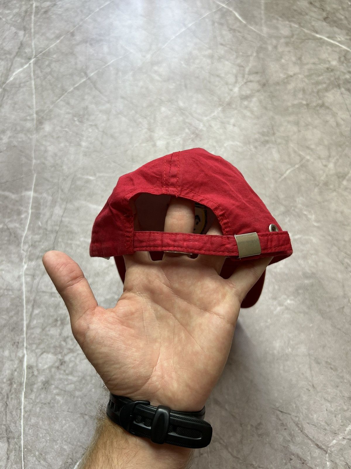 Ferrari × Formula 1 × Vintage Vintage Ferrari 90s hat red cap official licensed racing Size ONE SIZE - 3 Thumbnail