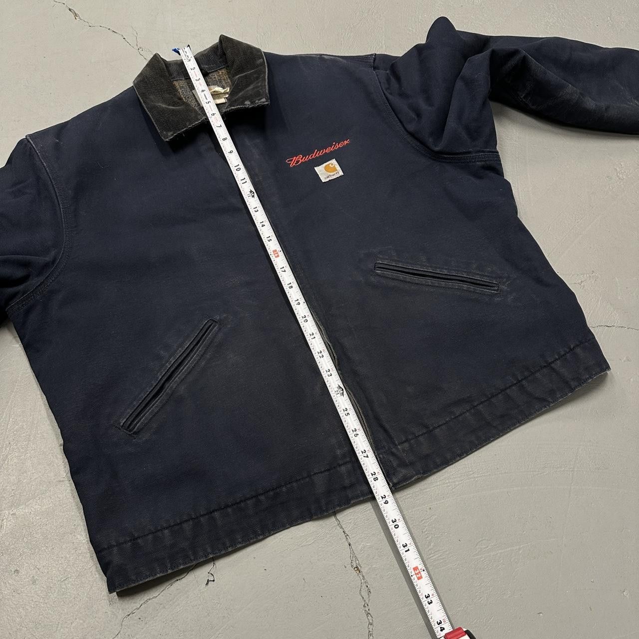 Carhartt Vintage Carhartt Detroit Blanket Lined Faded Blue XL Size US XL / EU 56 / 4 - 6 Thumbnail