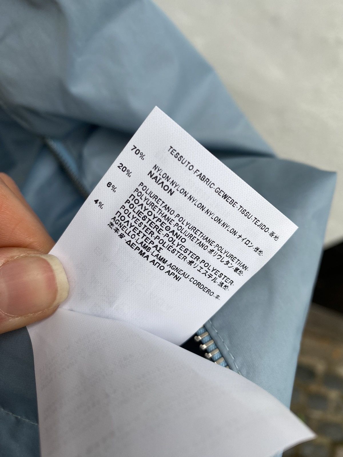 Balenciaga Balenciaga Paris SS12 Pale Blue Windbreaker Size US M / EU 48-50 / 2 - 15 Thumbnail