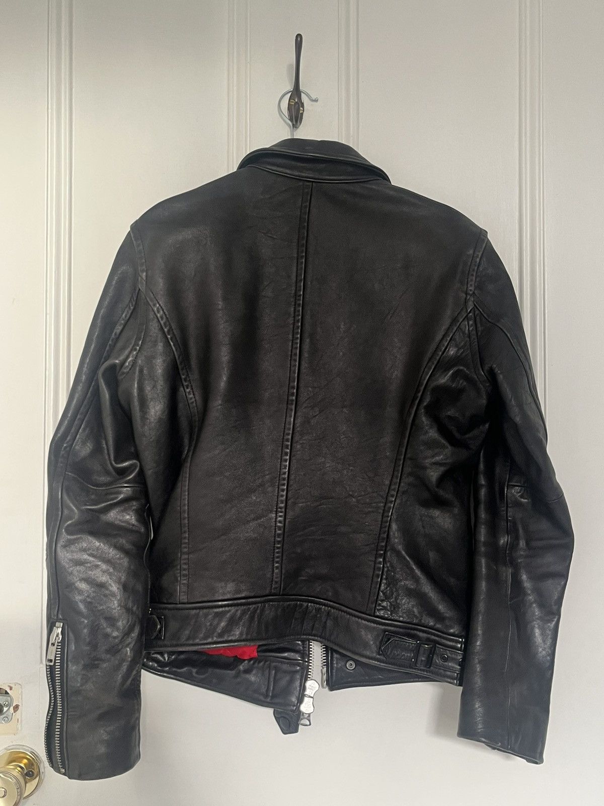 BUFFALO BOBS Buffalo Bobs arm zip leather jacket Size US M / EU 48-50 / 2 - 3 Thumbnail
