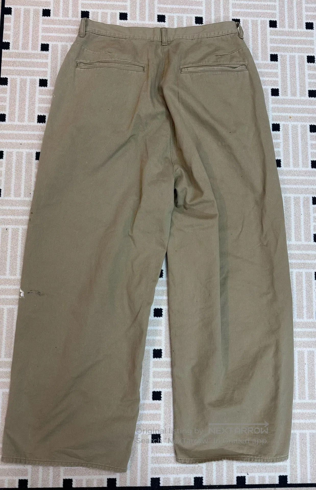 Other ANCELLM REMAKE WIDE CHINO TROUSERS. Size US 26 / EU 42 - 6 Thumbnail