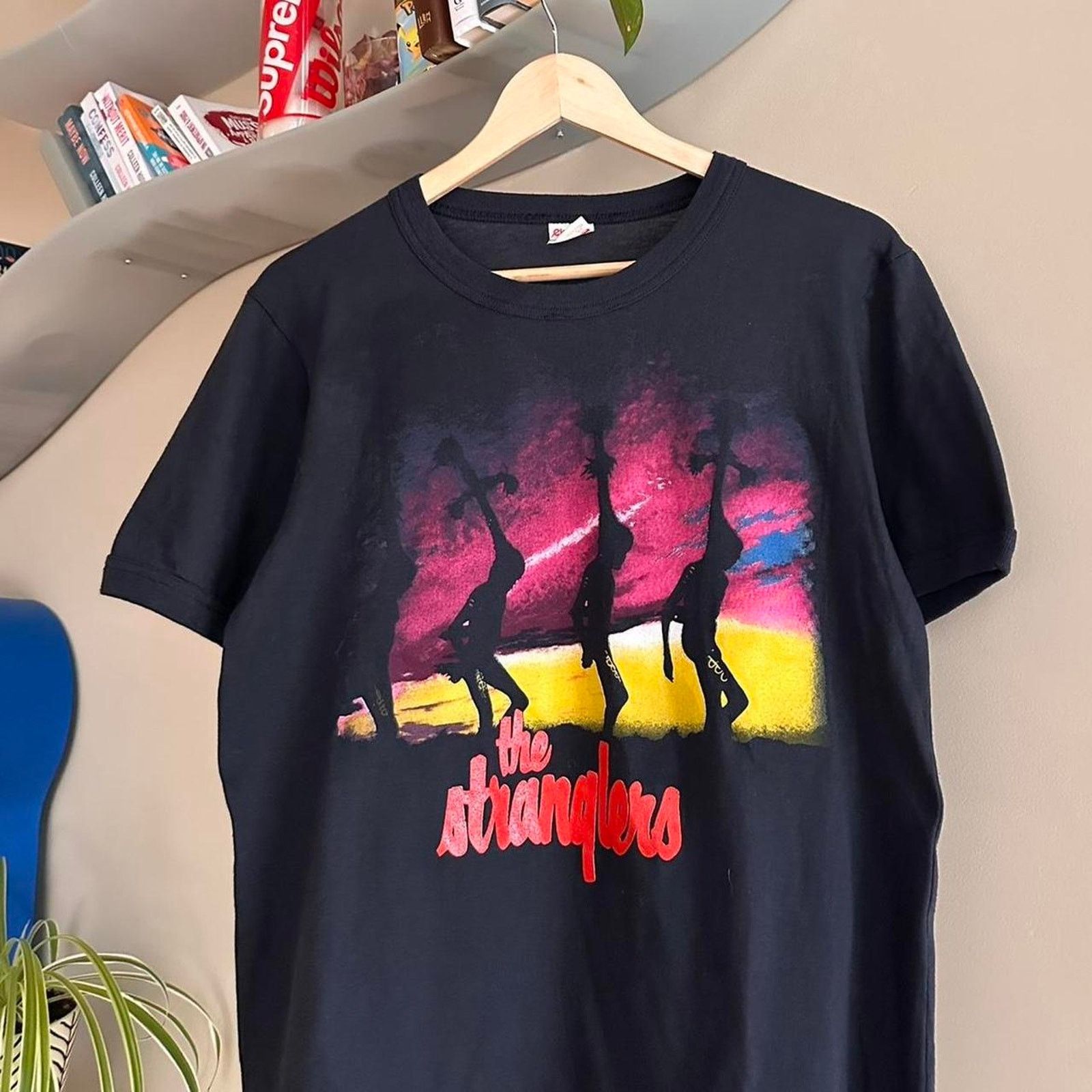 Band Tees × Vintage Vintage 1987 The Stranglers Band Shirt Size US L / EU 52-54 / 3 - 2 Thumbnail