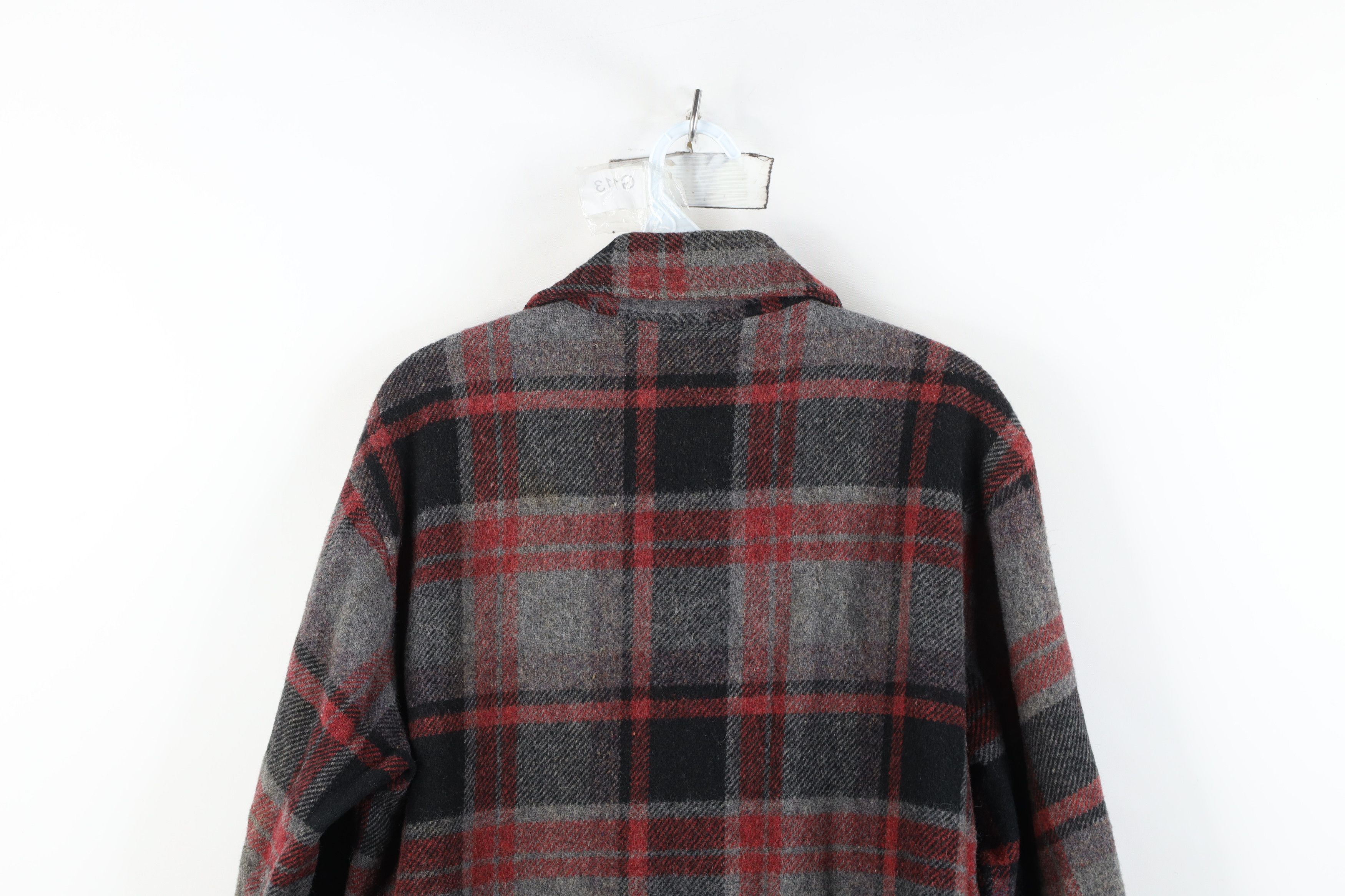 Vintage Vintage 60s 70s Streetwear Shirt Jacket Jac Shirt Plaid Size US M / EU 48-50 / 2 - 14 Thumbnail
