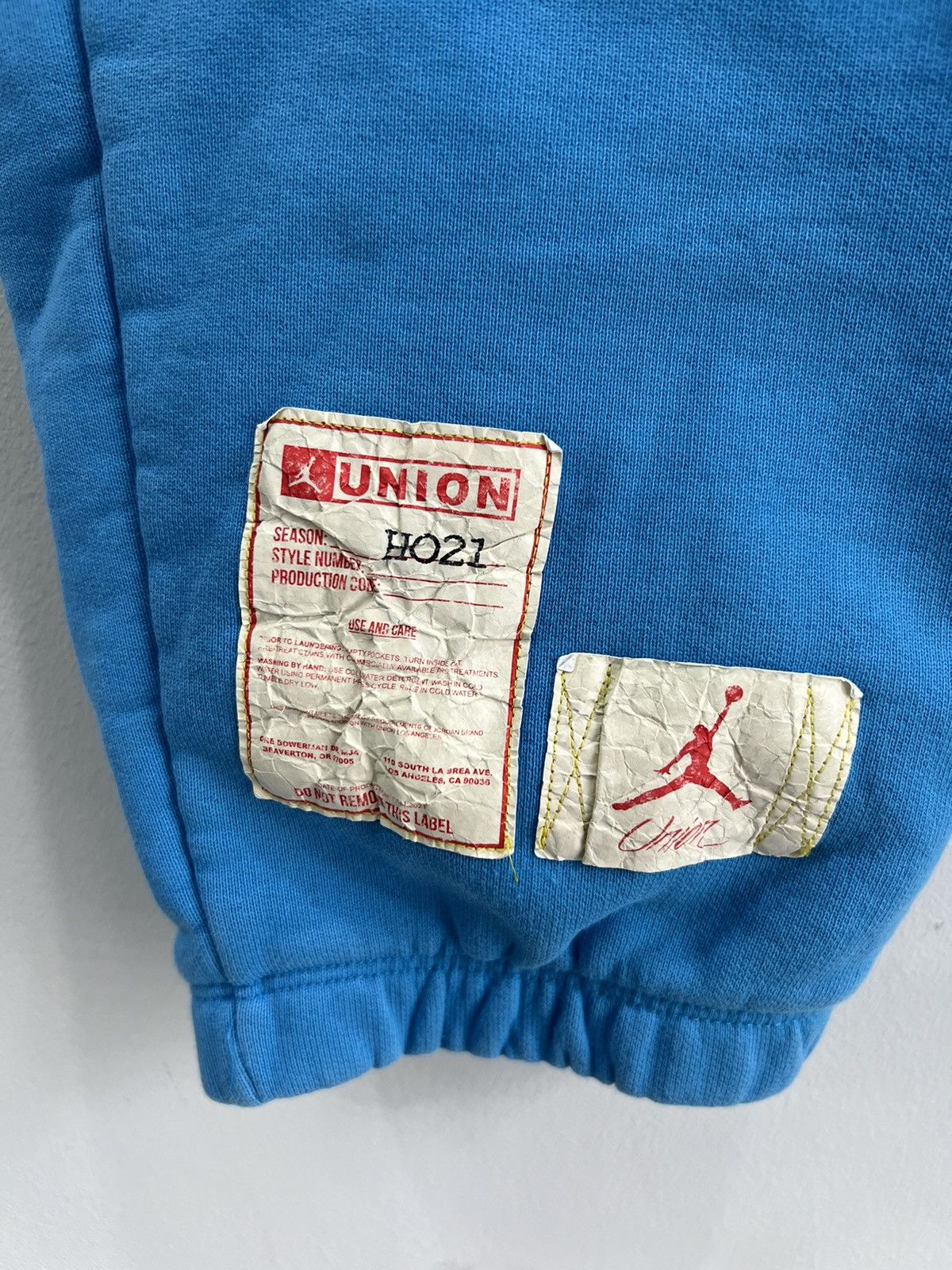 Jordan Brand Jordan x Unions Blue Sweatpants Joggers shoes Size US 36 / EU 52 - 8 Thumbnail