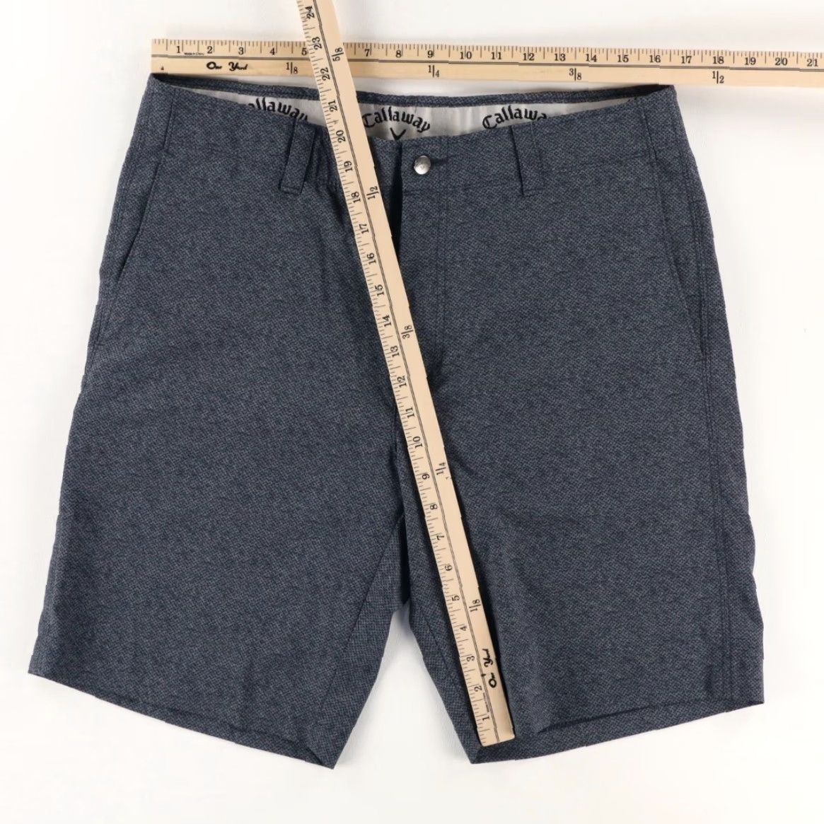 Callaway Callaway Stretch Polyester Woven Golf Shorts Navy Men's 34 Size US 34 / EU 50 - 3 Thumbnail