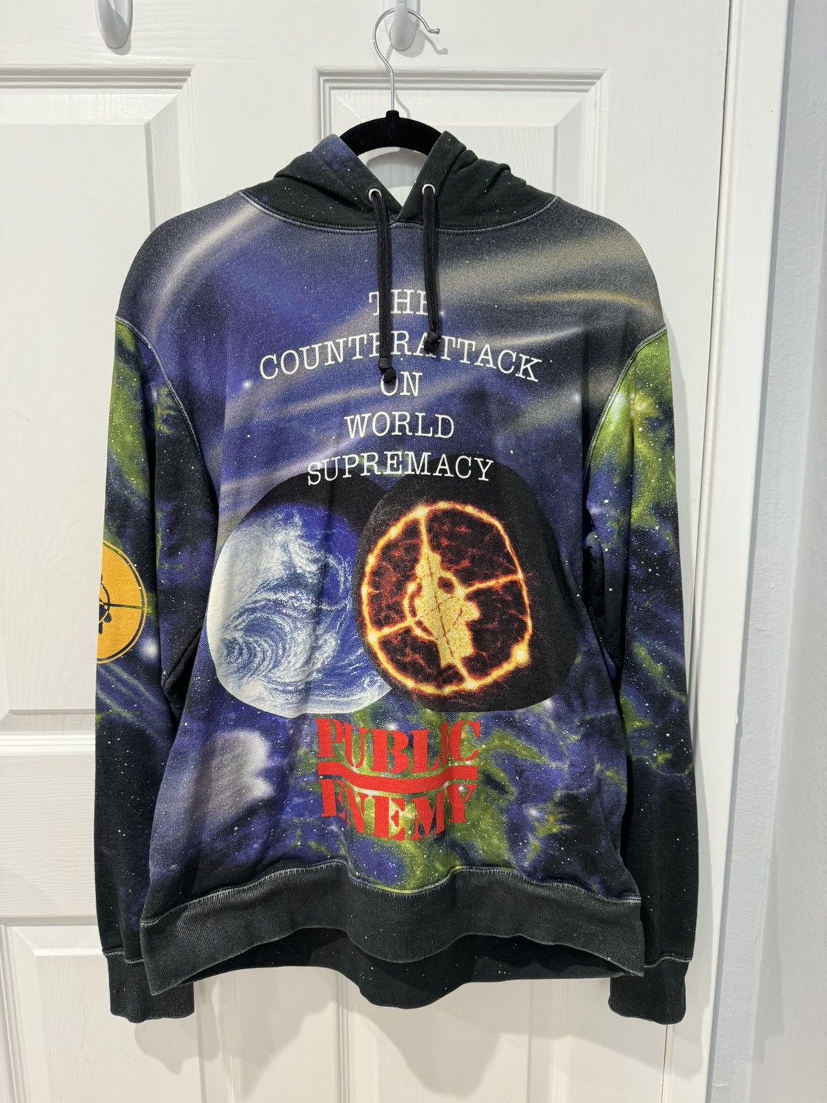 Supreme Supreme Undercover/Public Enemy Hooded Sweatshirt Multi | Grailed