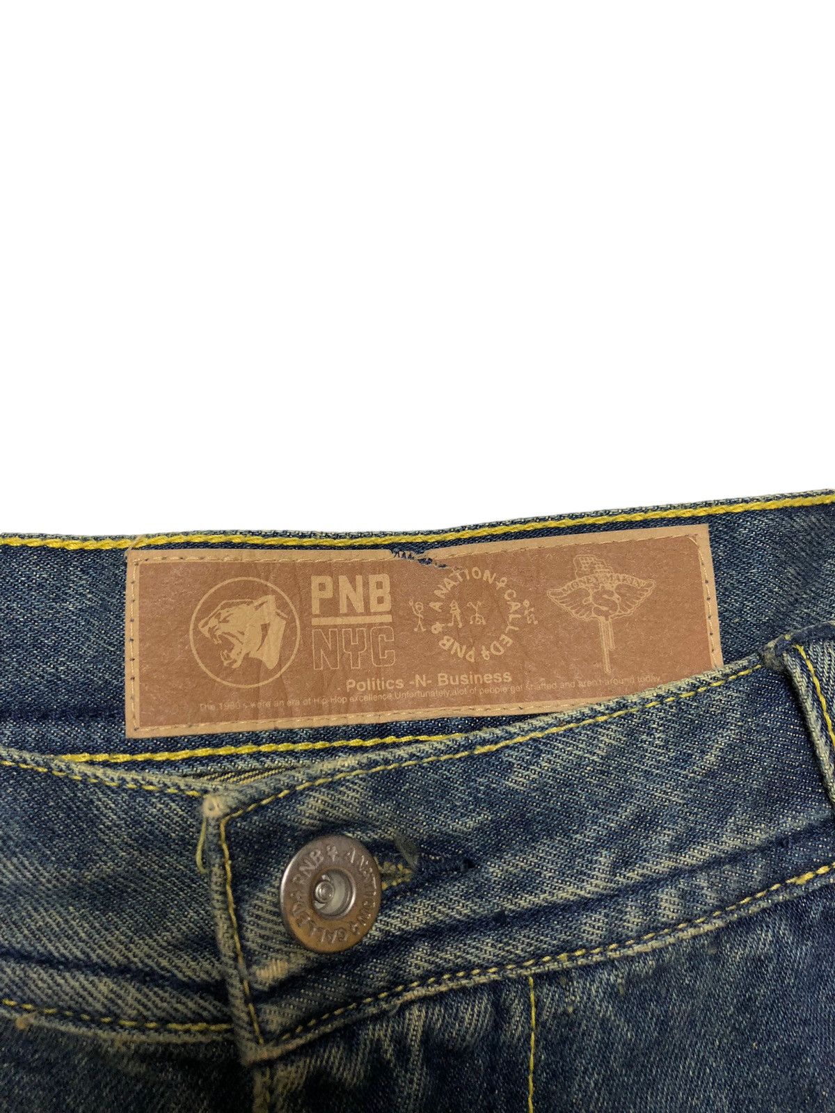 JNCO × Vintage PNB NATION baggy short pants Size US 32 / EU 48 - 12 Thumbnail